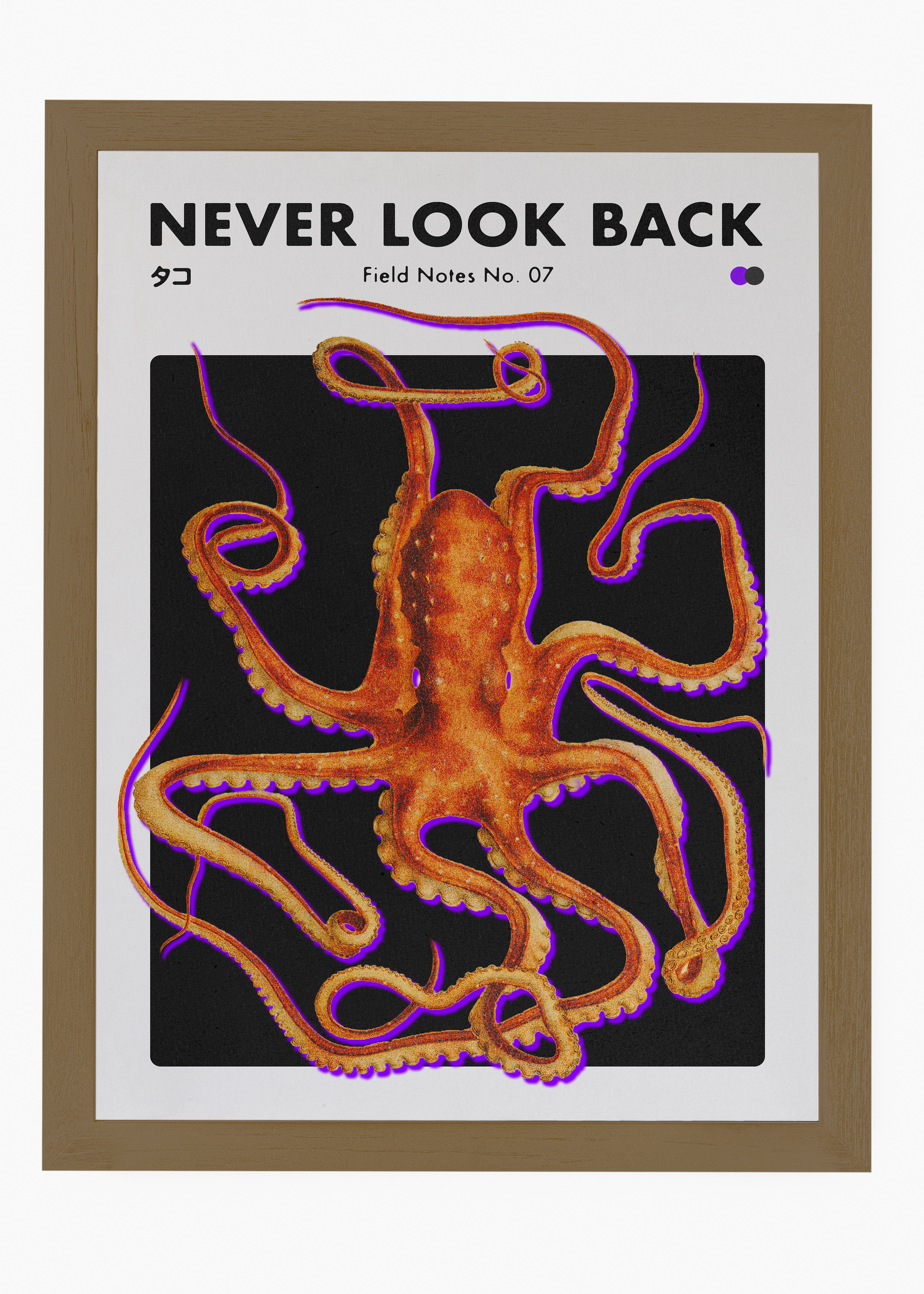 Quadro Never Look Back v2 - 6