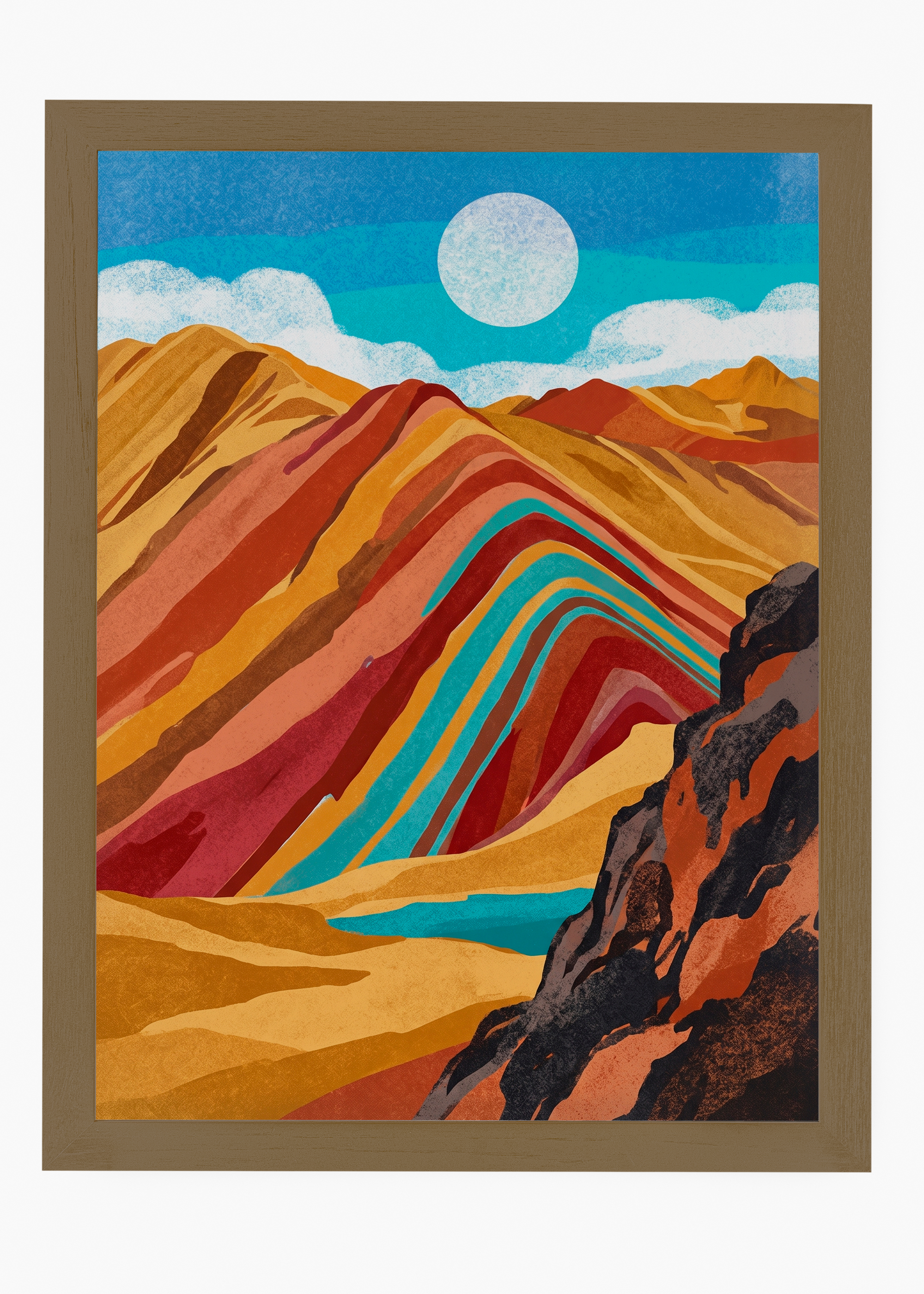 Quadro Vinicunca Mountain - 6