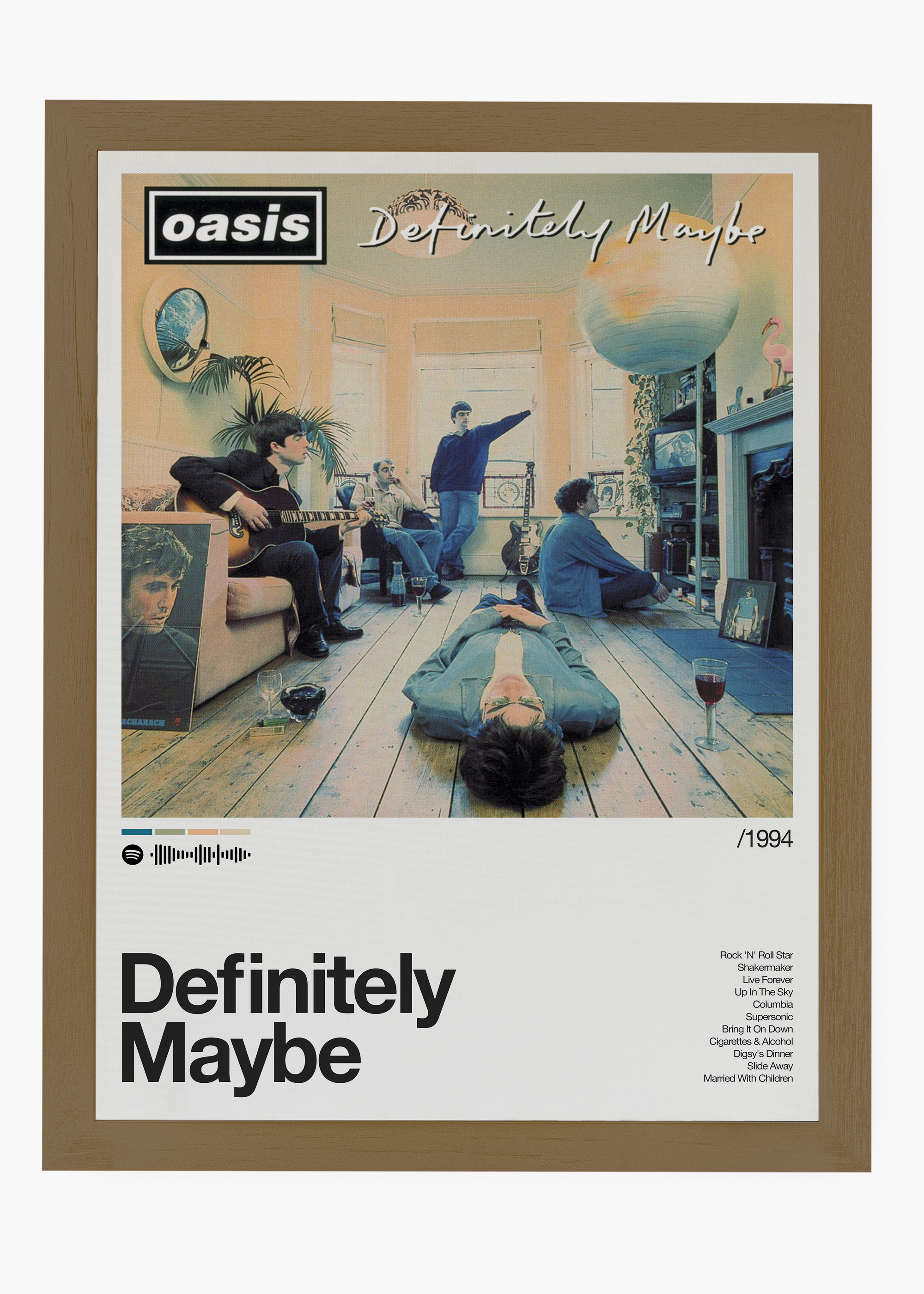 Quadro Oasis Definitely Maybe II - 6