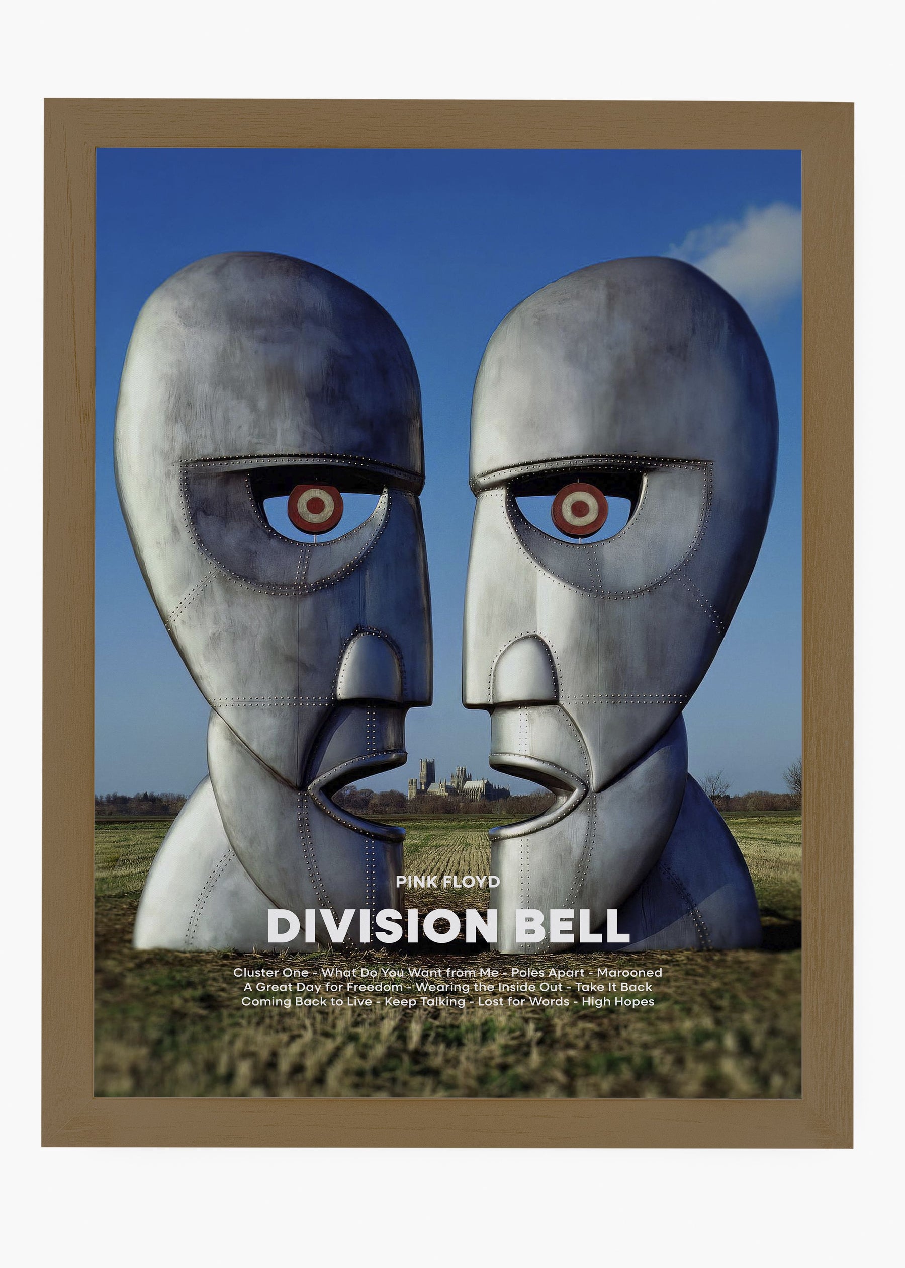 Quadro Pink Floyd Division Bell Capa