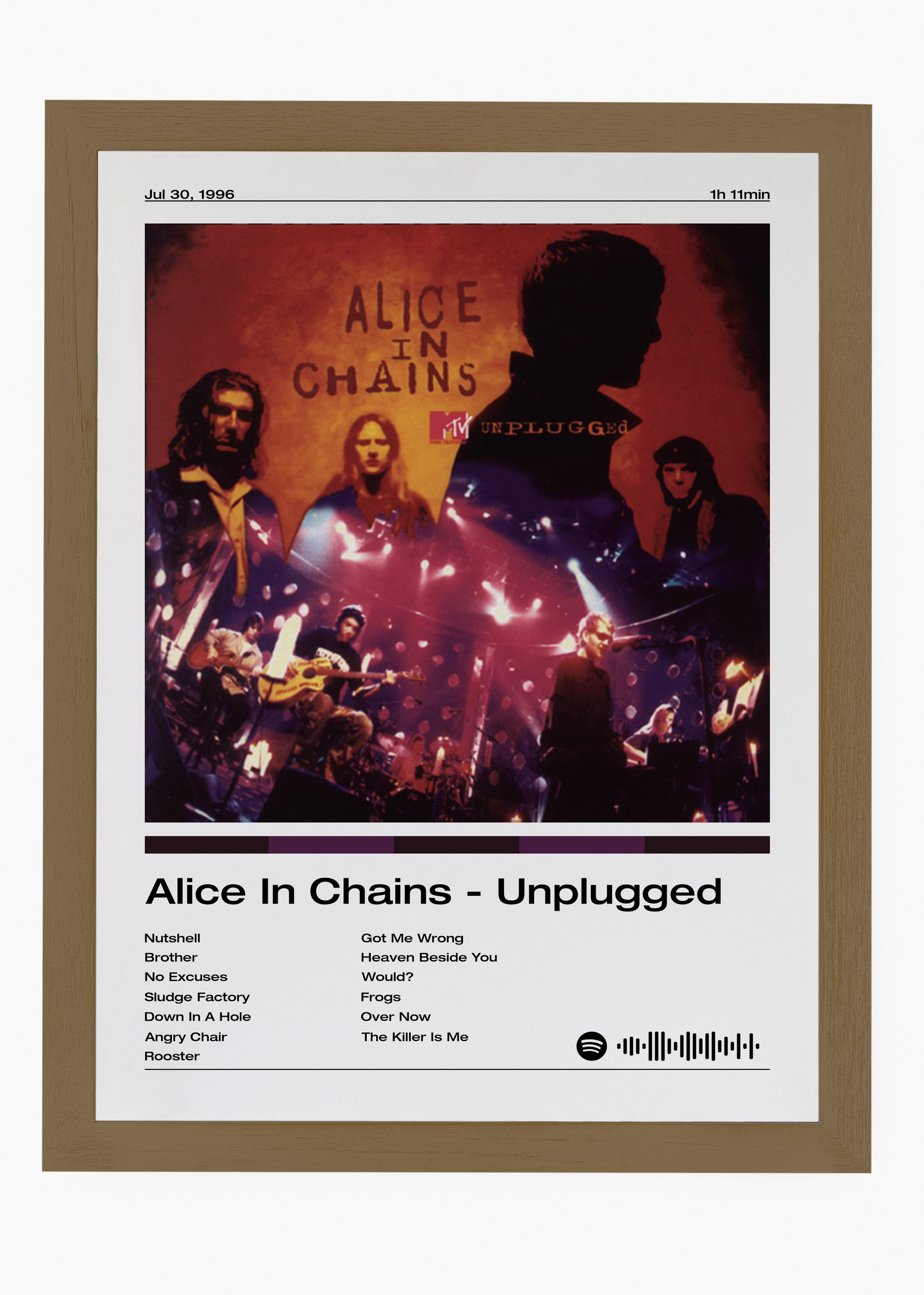 Quadro Alice in Chains Unplugged - 6