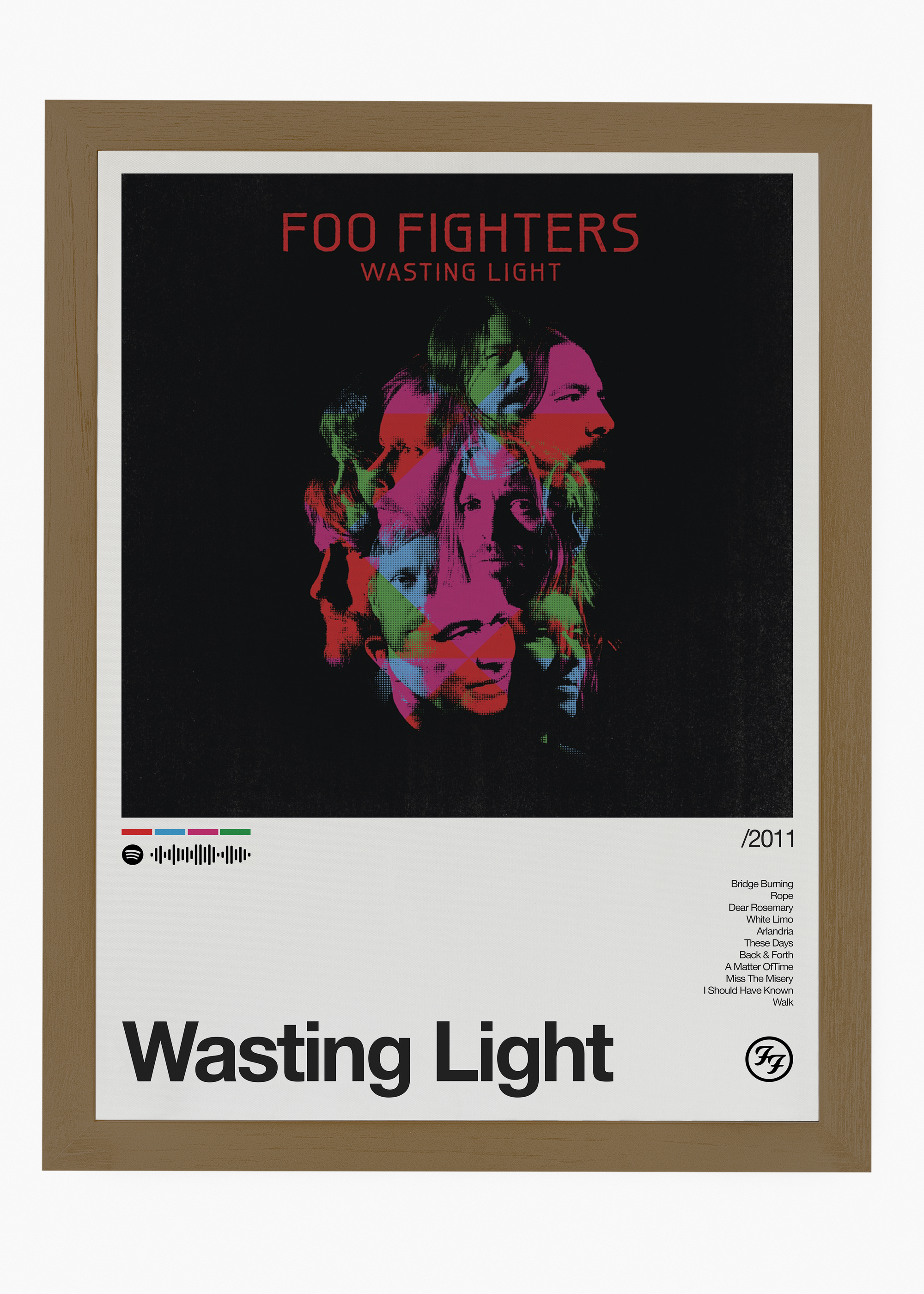 Quadro Foo Fighters Wasting Light II - 6