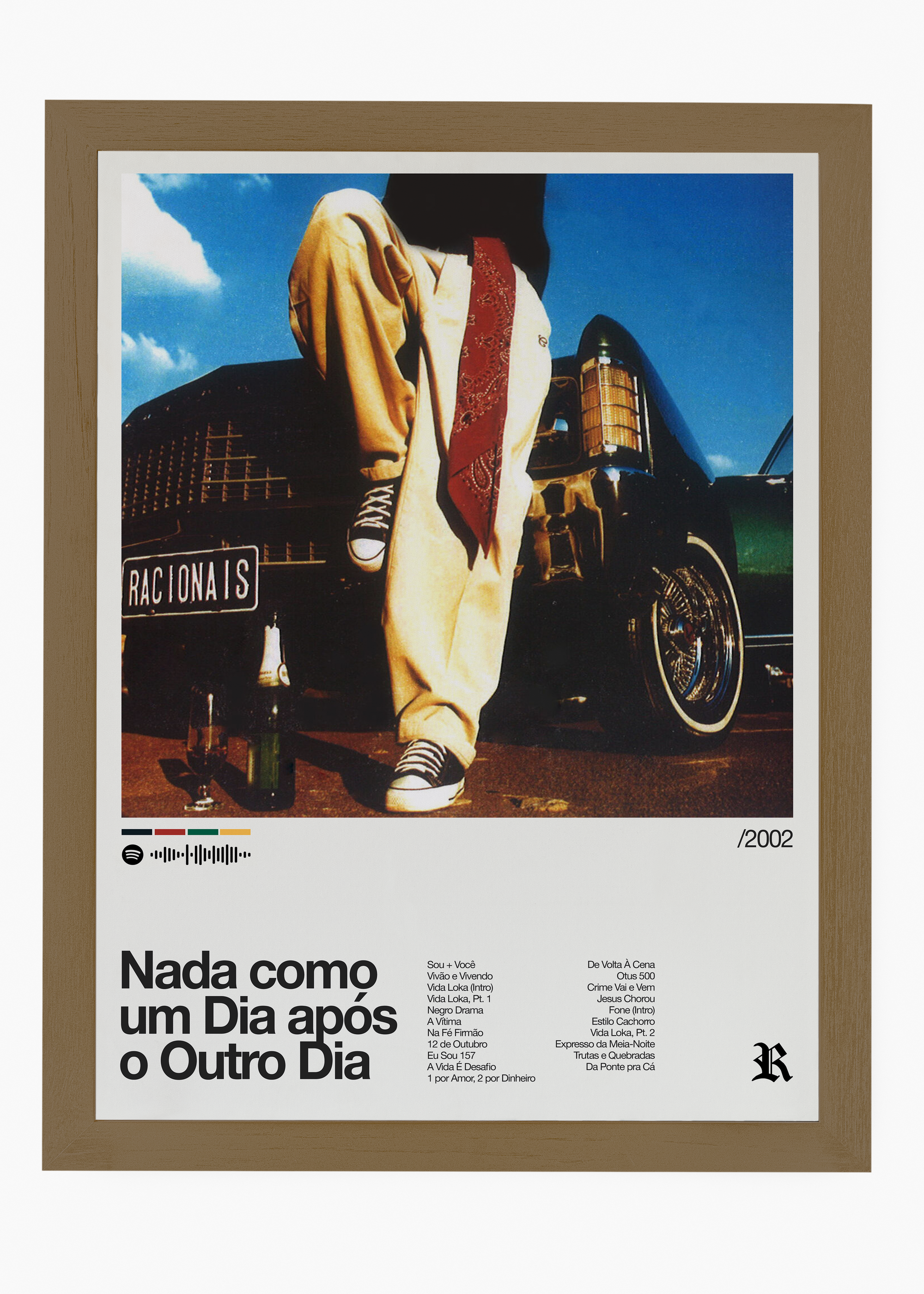 Quadro Racionais Nada Como um Dia Após o Outro Dia II - 6
