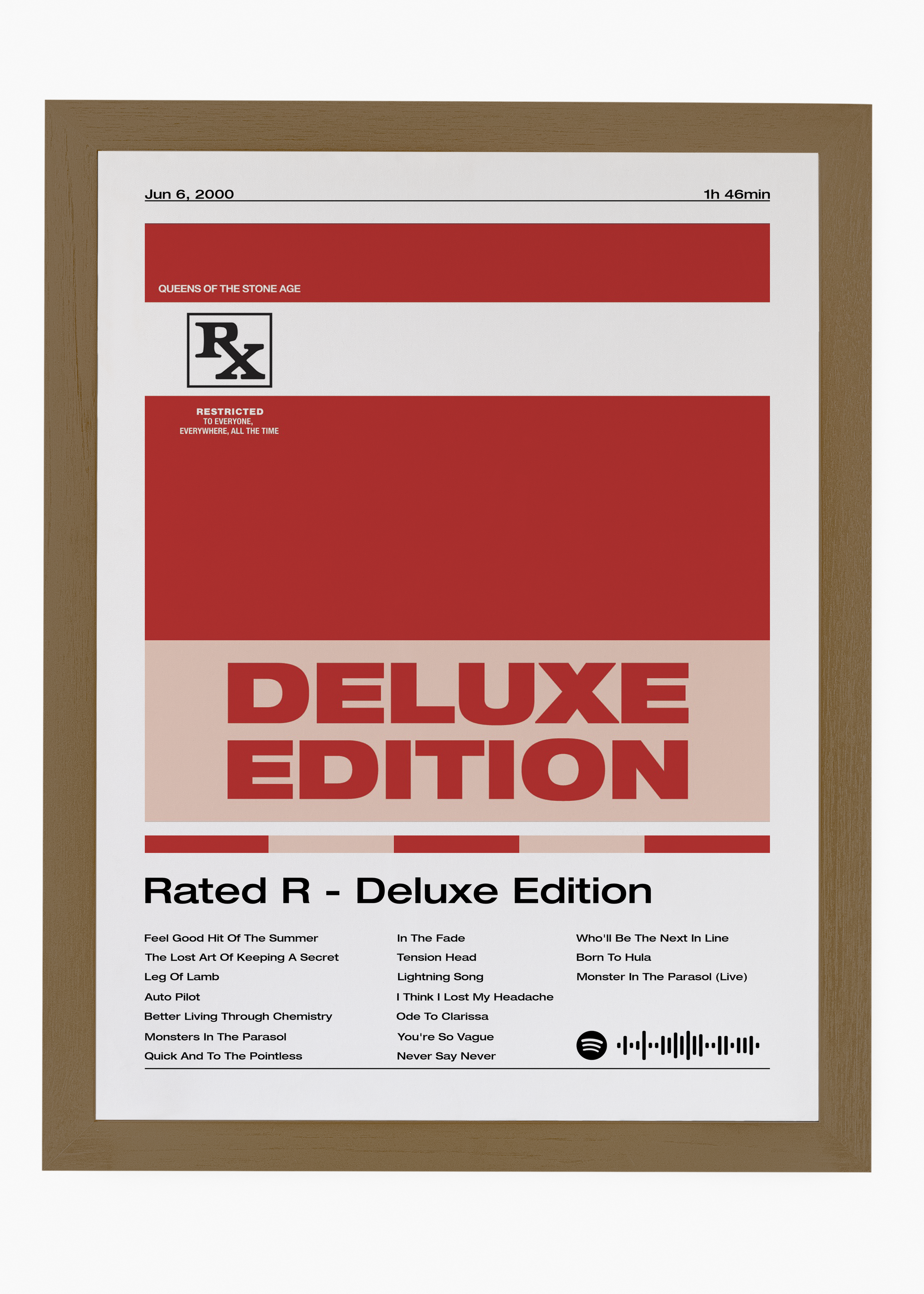 Quadro Queens of The Stone Age Rated R (Deluxe Edition) - 6