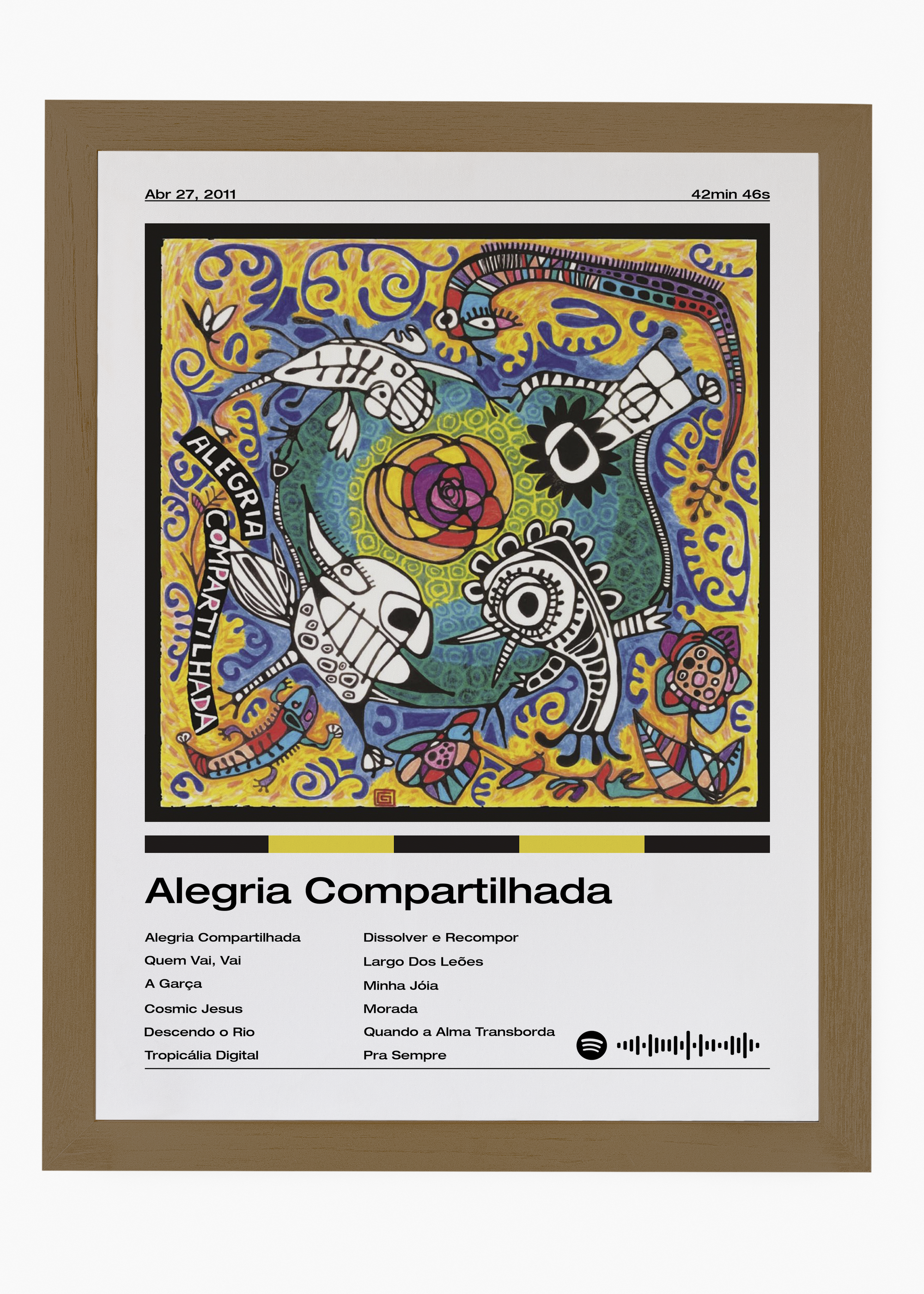 Quadro Forfun Alegria Compartilhada - 6