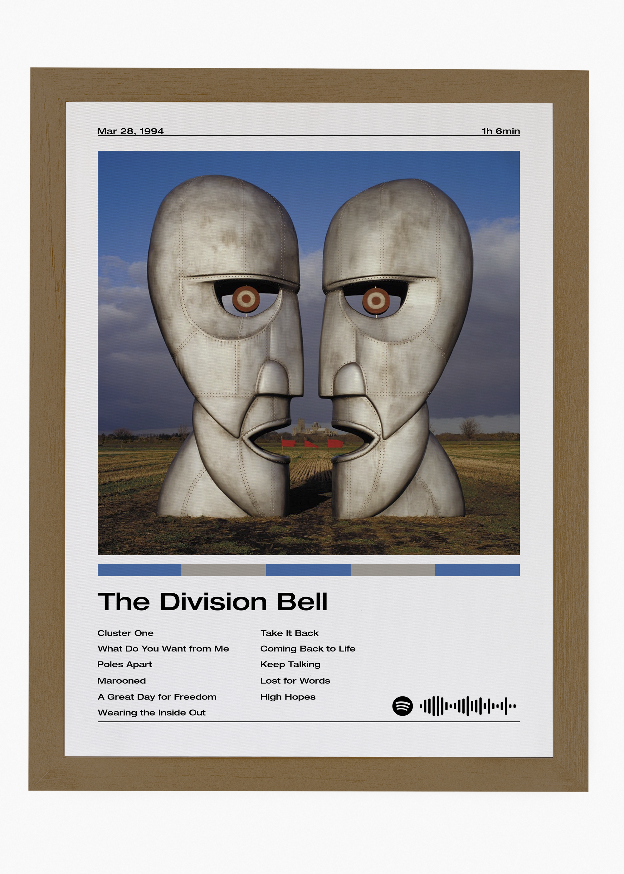 Quadro Pink Floyd The Division Bell - 6