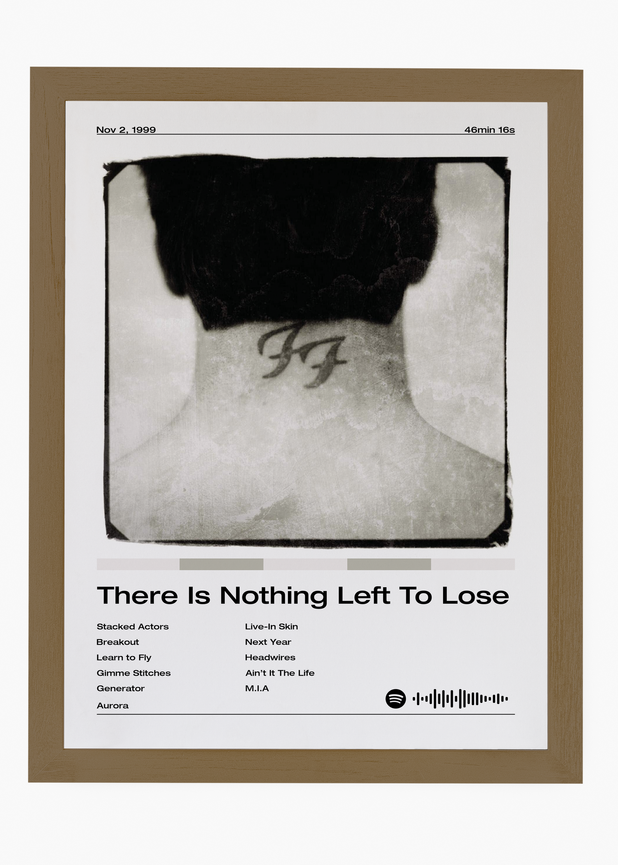 Quadro Foo Fighters There Is Nothing Left to Lose - 6