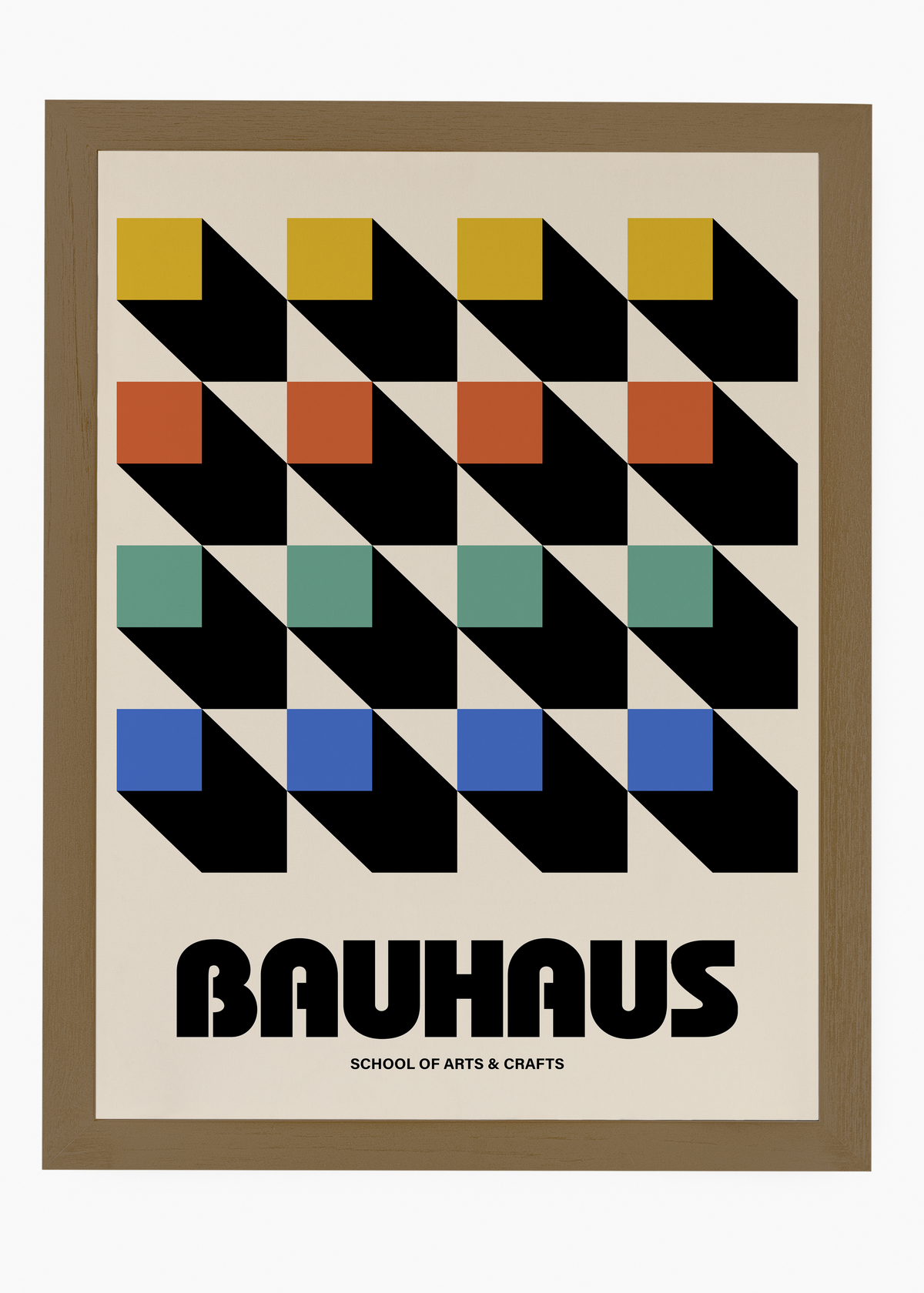 Quadro Bauhaus Bold Abstraction - 6