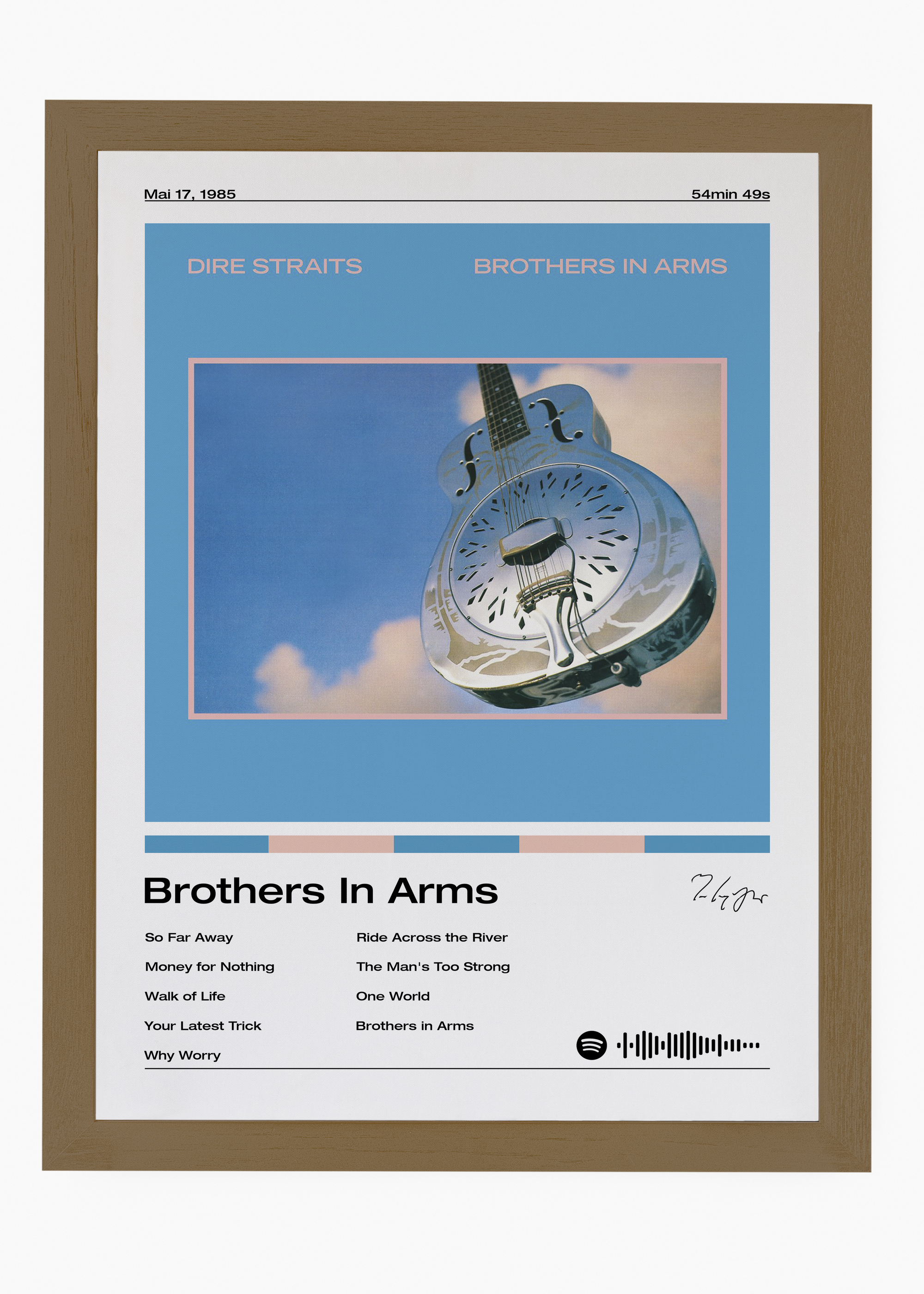 Quadro Dire Straits Brothers in Arms - 6