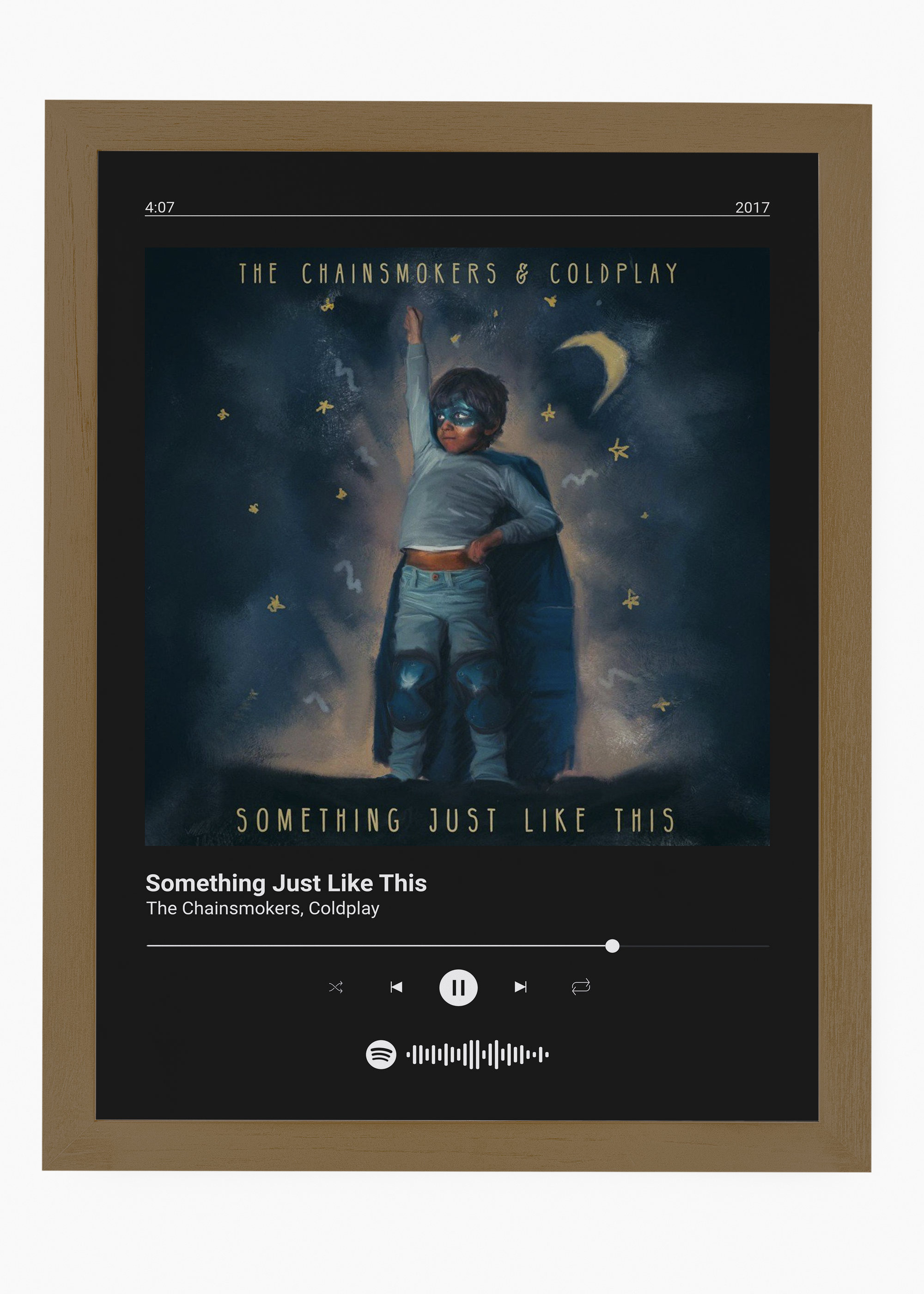 Quadro Coldplay Something Just Like This - 6