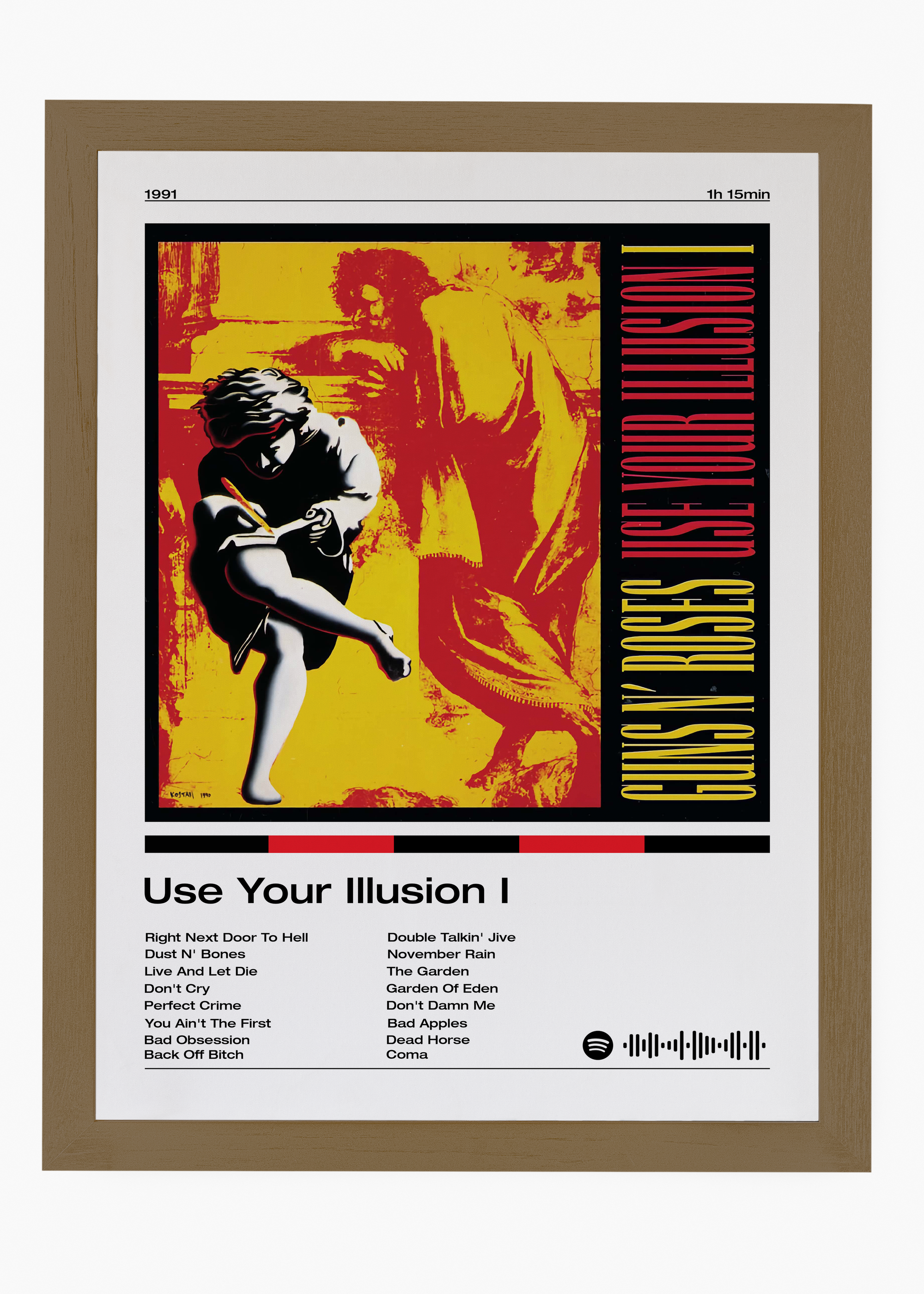 Quadro Guns N' Roses Use Your Illusion - 6