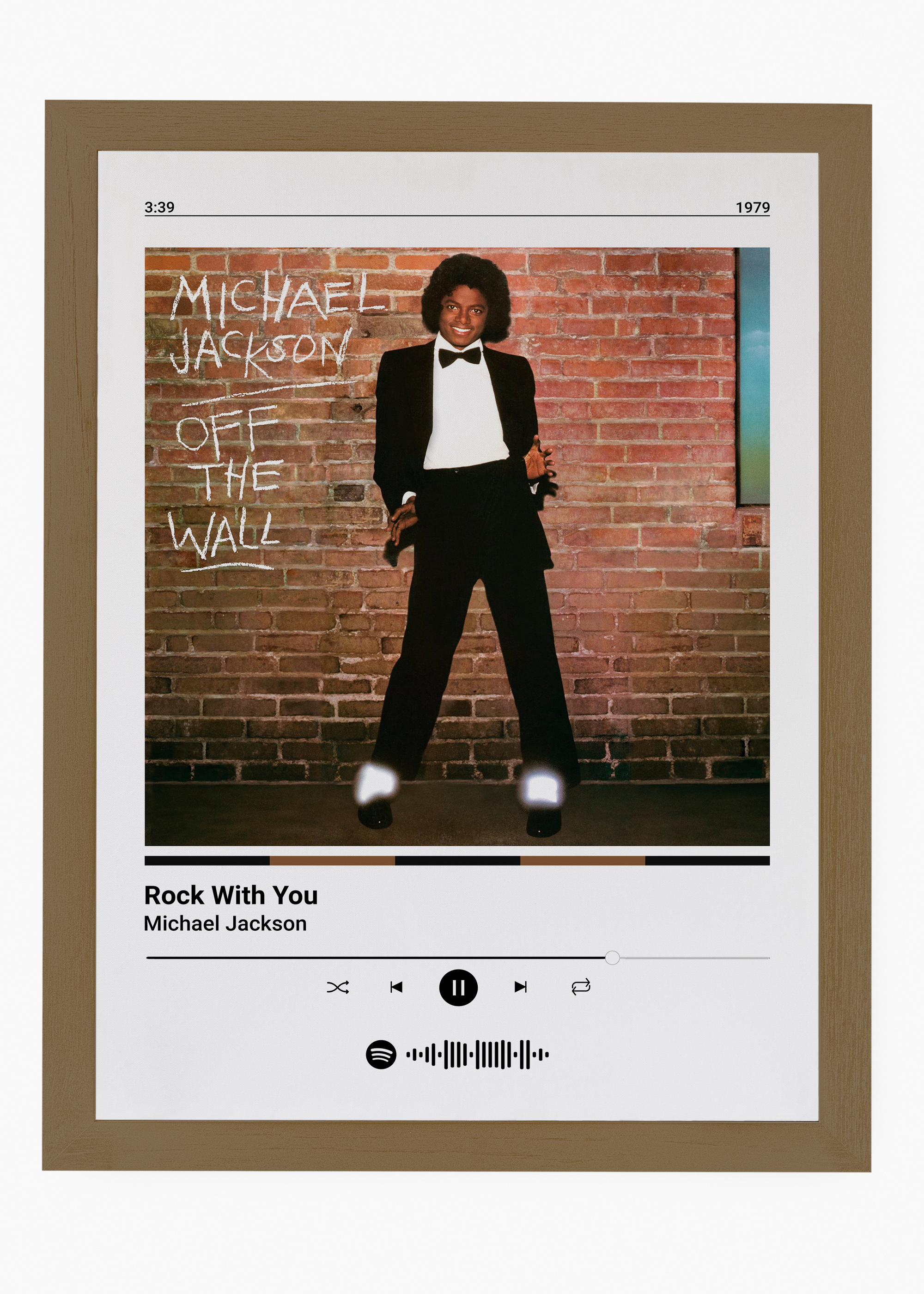 Quadro  Michael Jackson Rock With You - 6