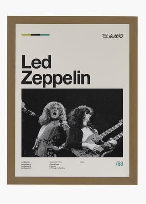 Quadro Led Zeppelin Banda