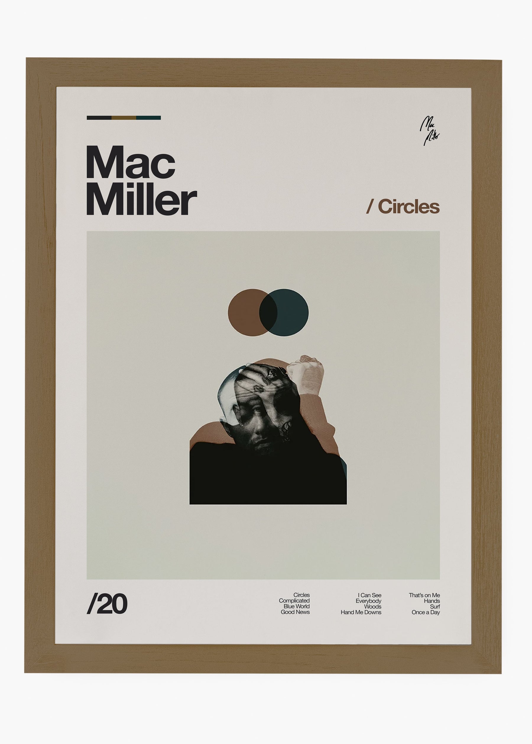 Quadro Mac Miller Circles