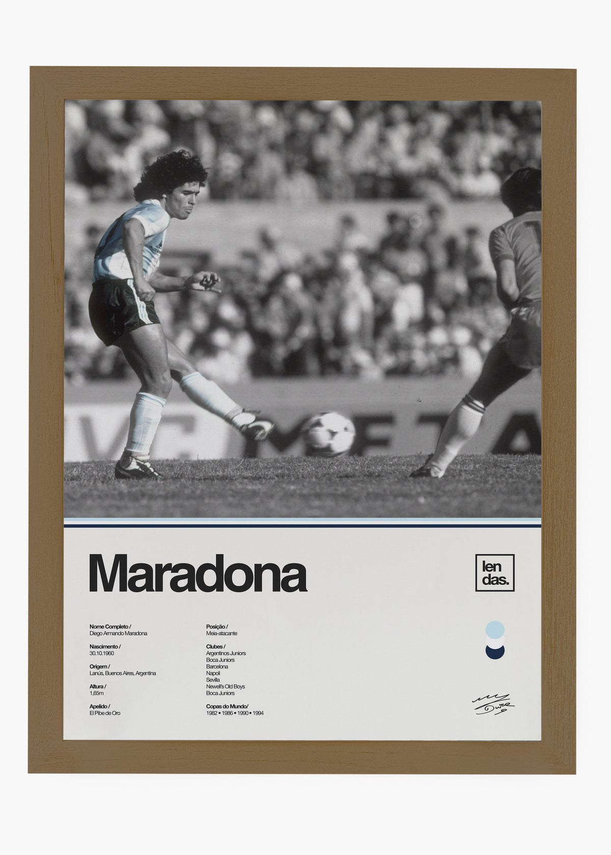 Quadro Maradona