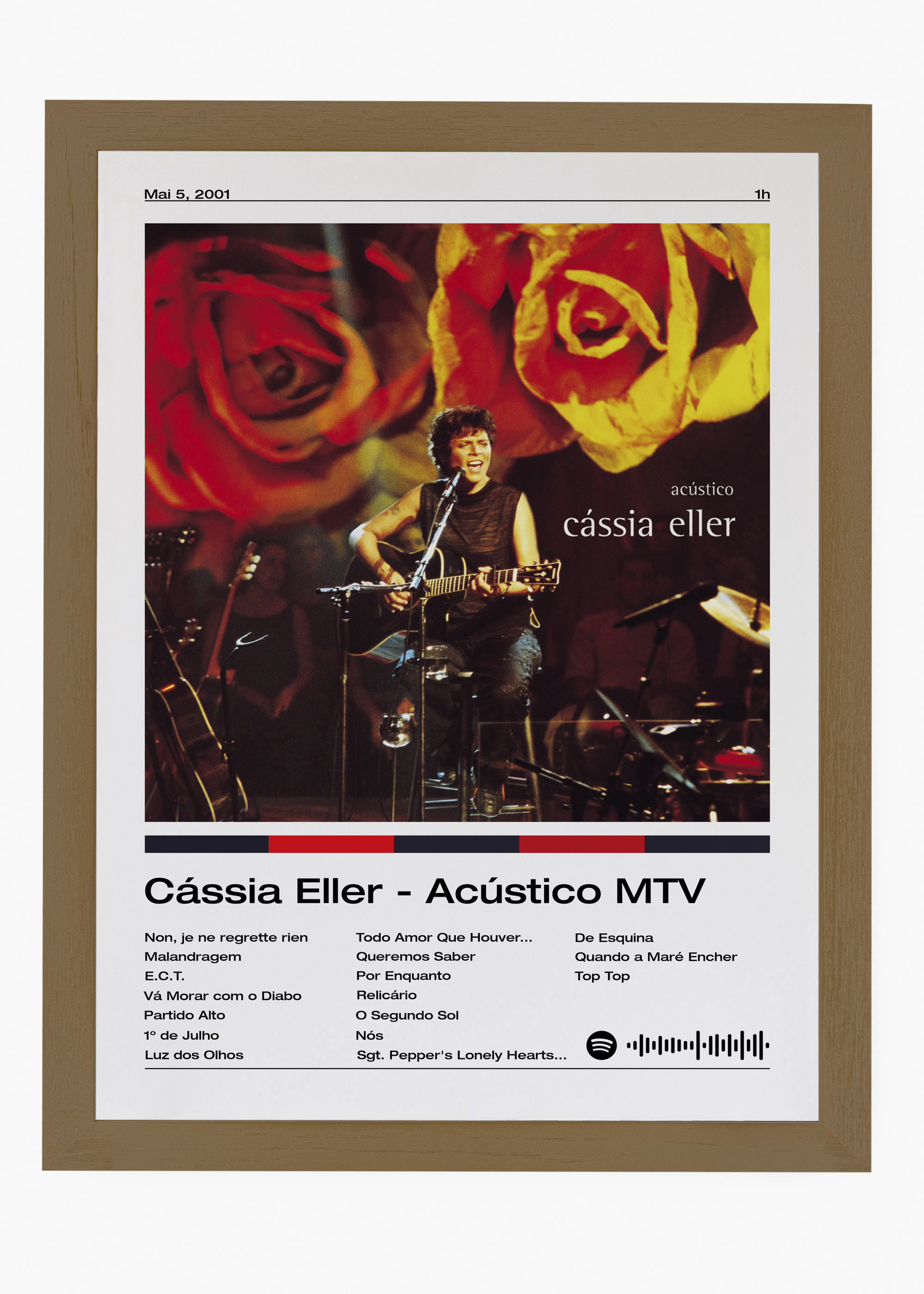 Quadro Cássia Eller Acústico MTV - 6
