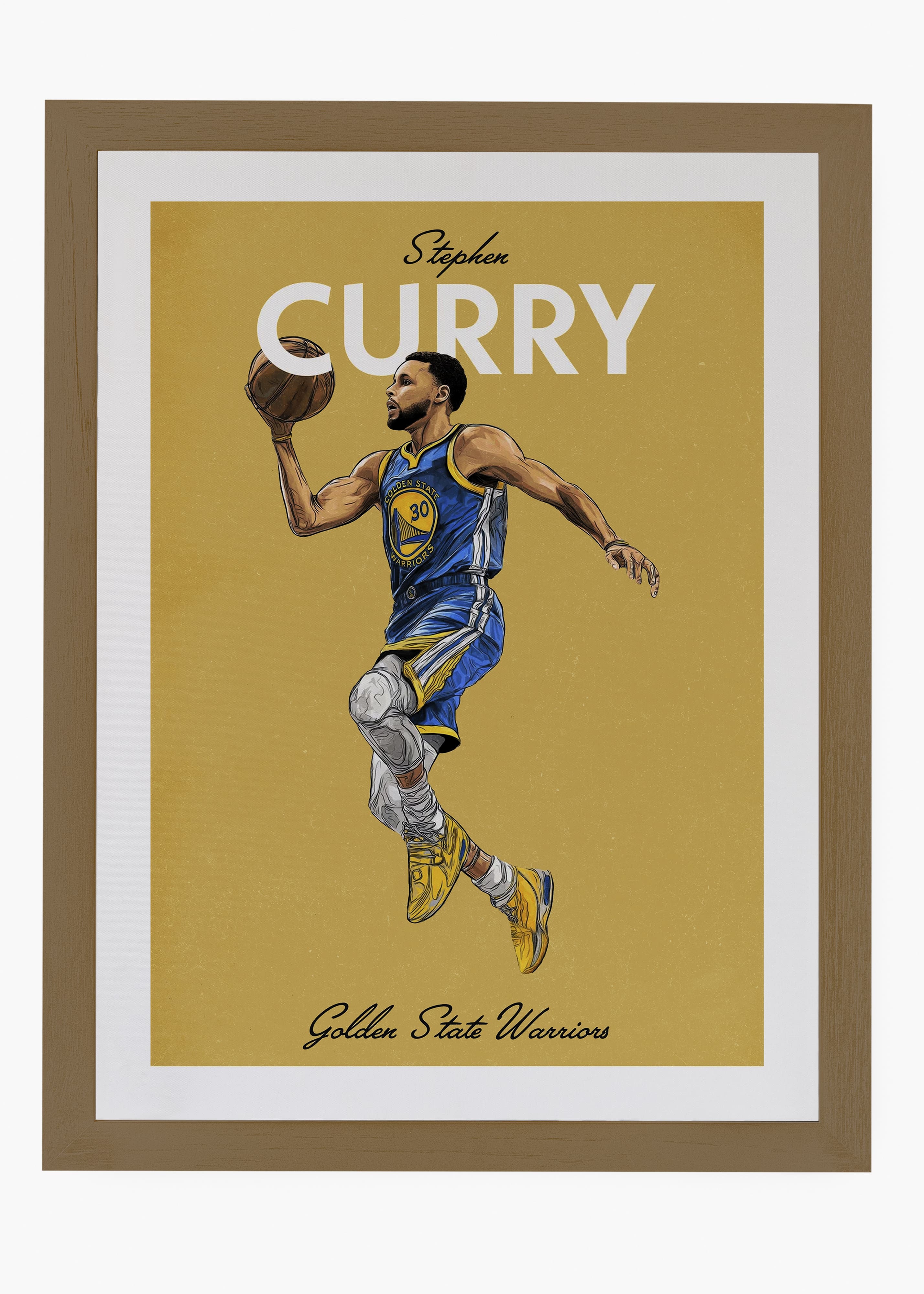 Quadro Stephen Curry - Golden State Warriors