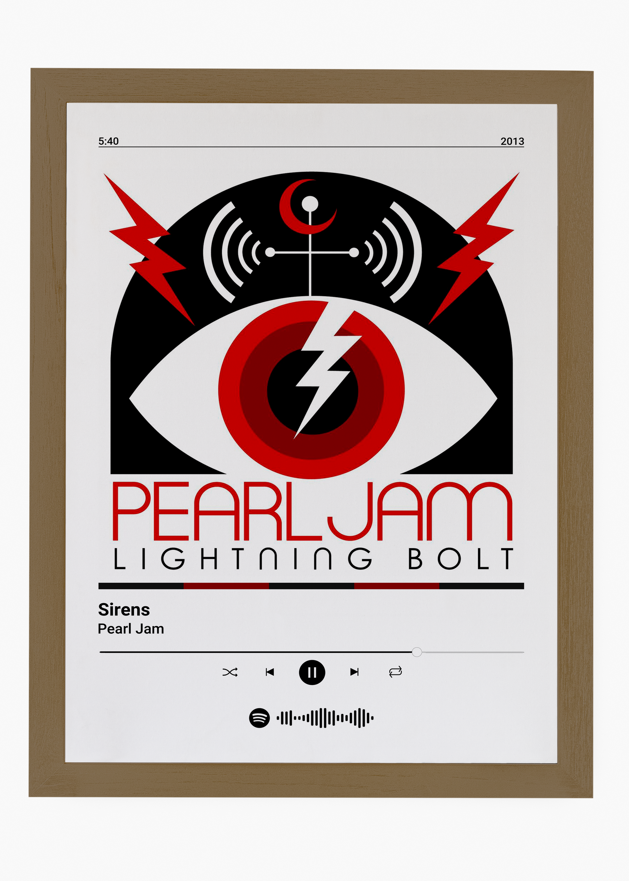 Quadro Pearl Jam Sirens - 6