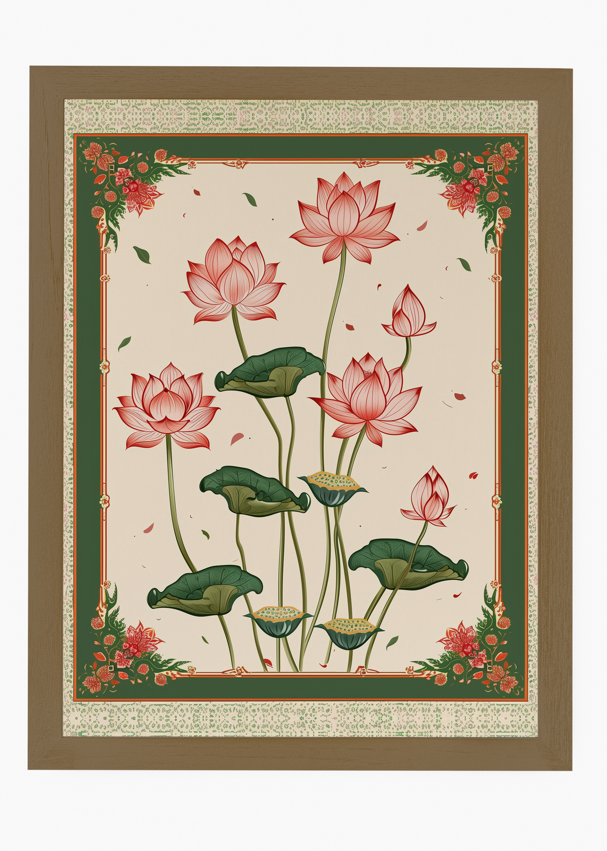 Quadro Japones Lotus - 6