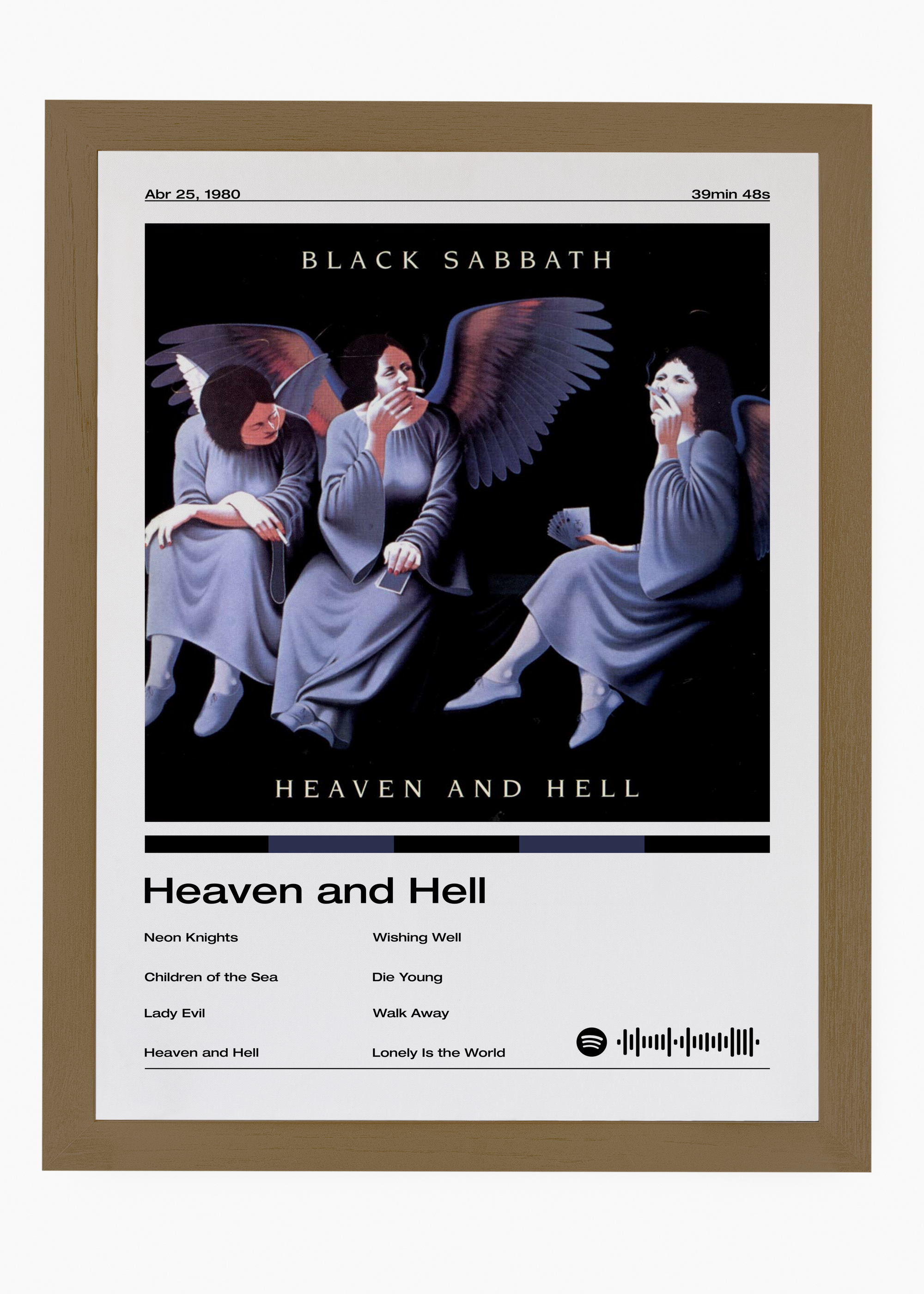 Quadro Black Sabbath Heaven and Hell - 6