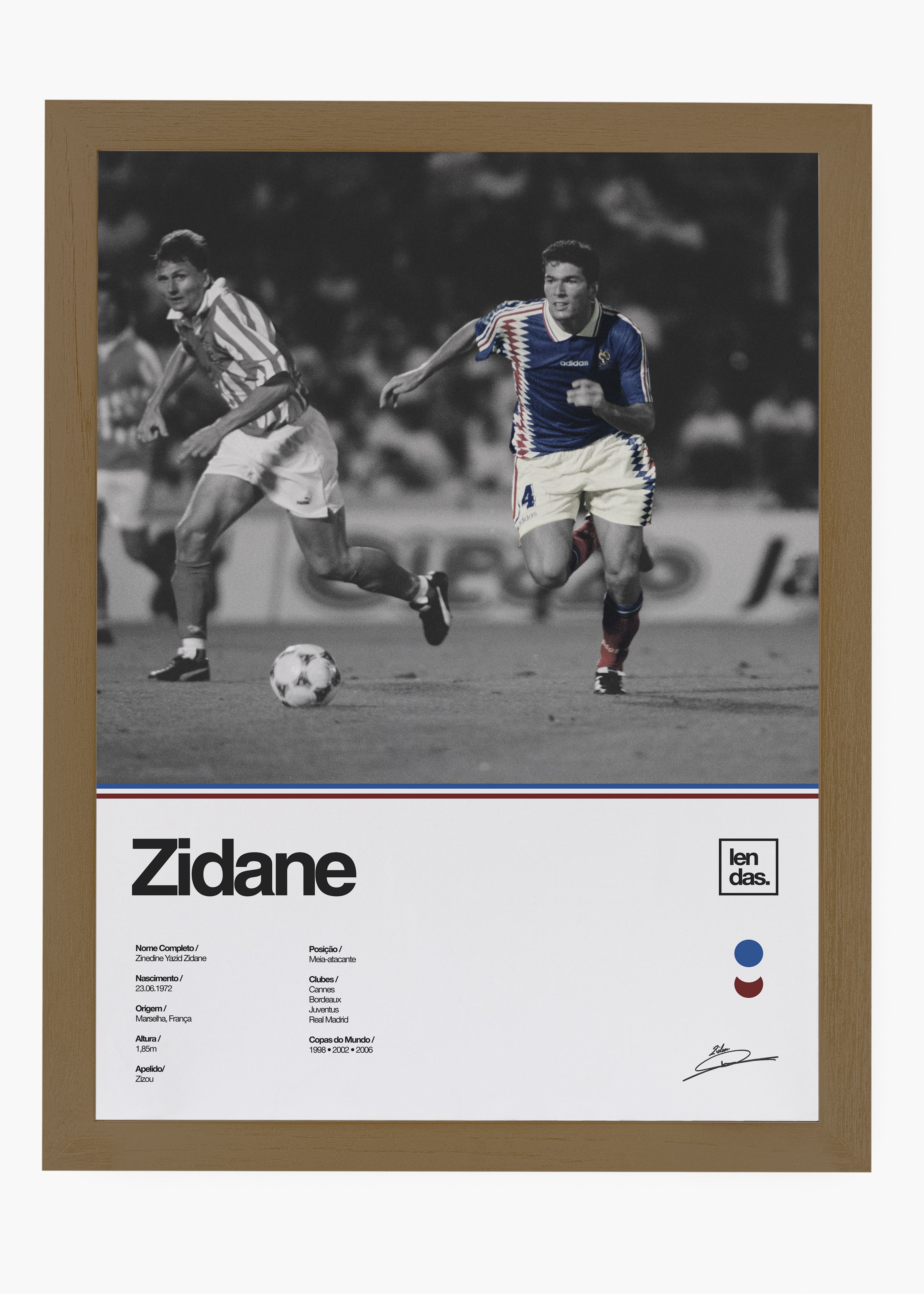 Quadro Zidane