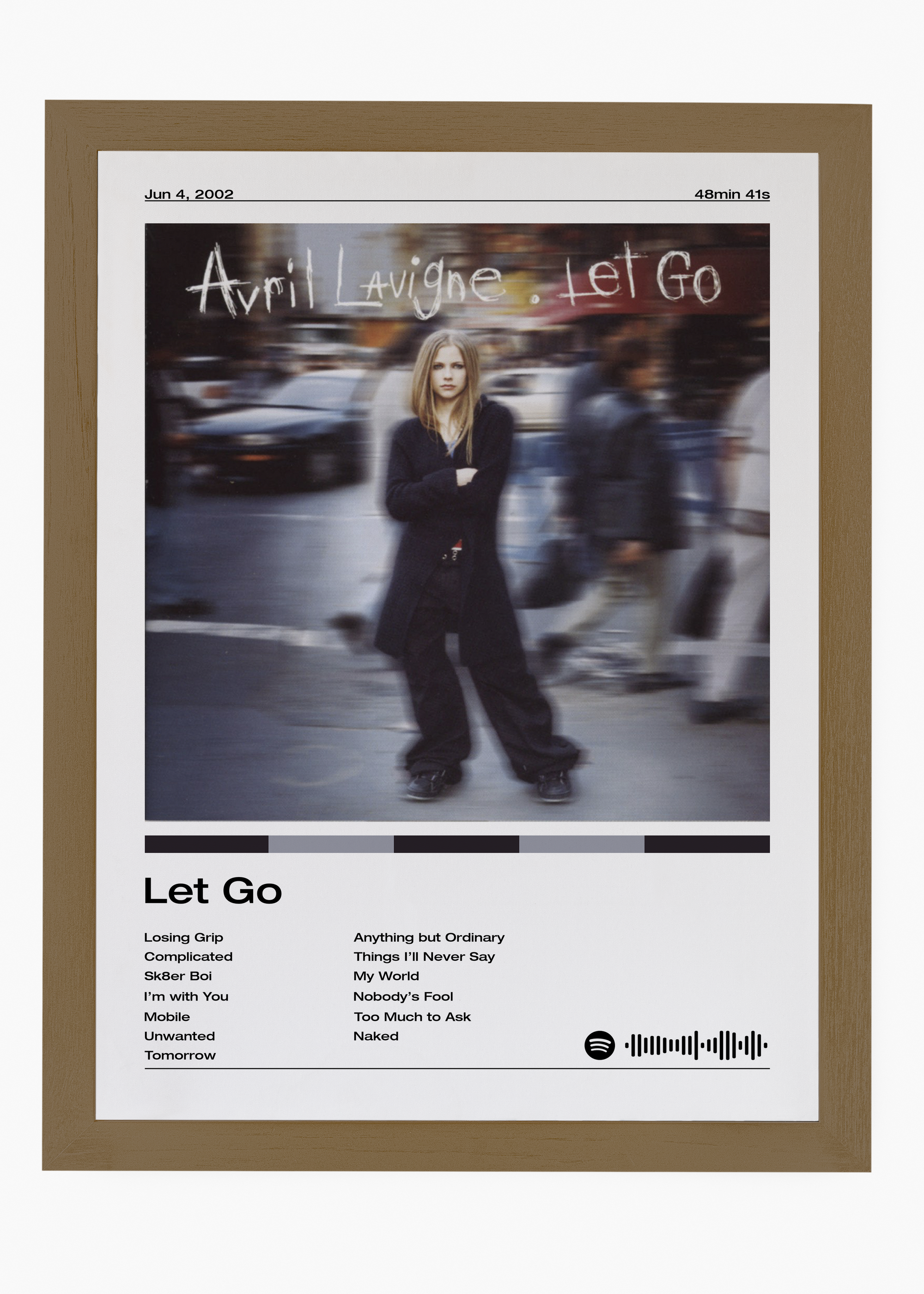 Quadro Avril Lavigne Let Go - 6