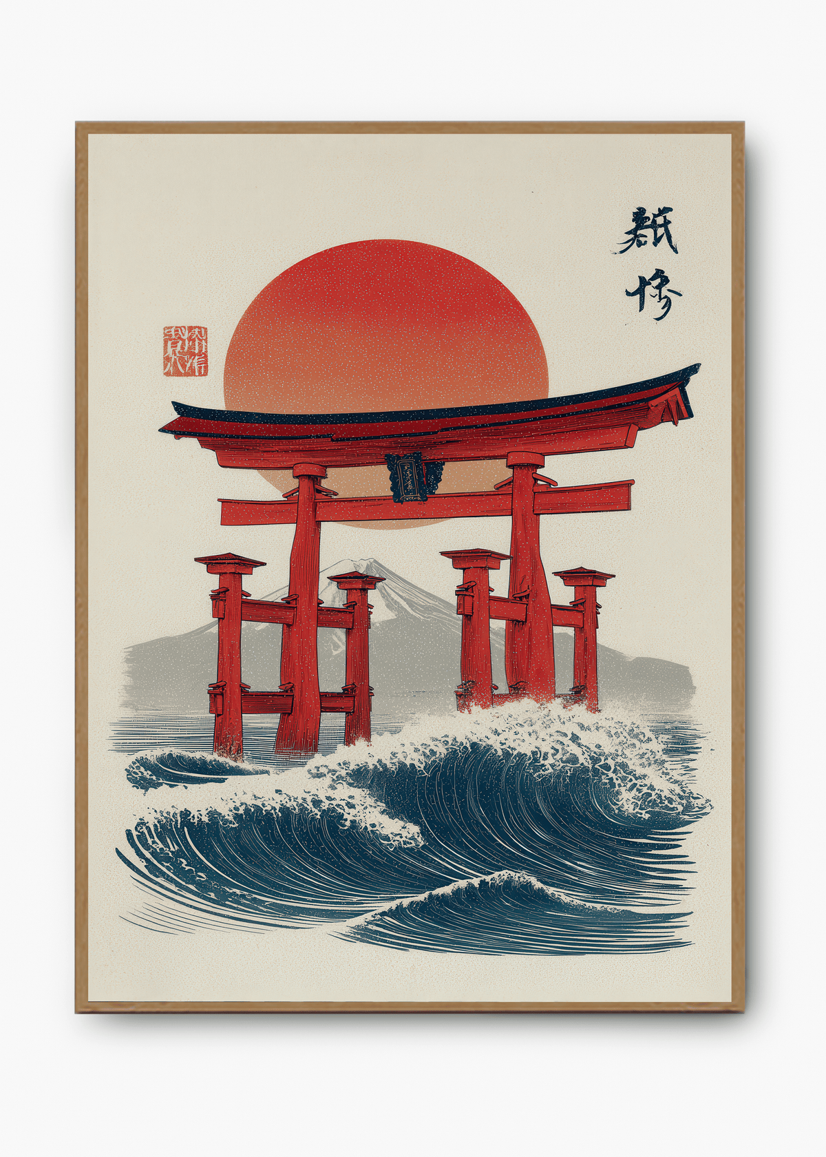 Quadro Japonês Torii Gate