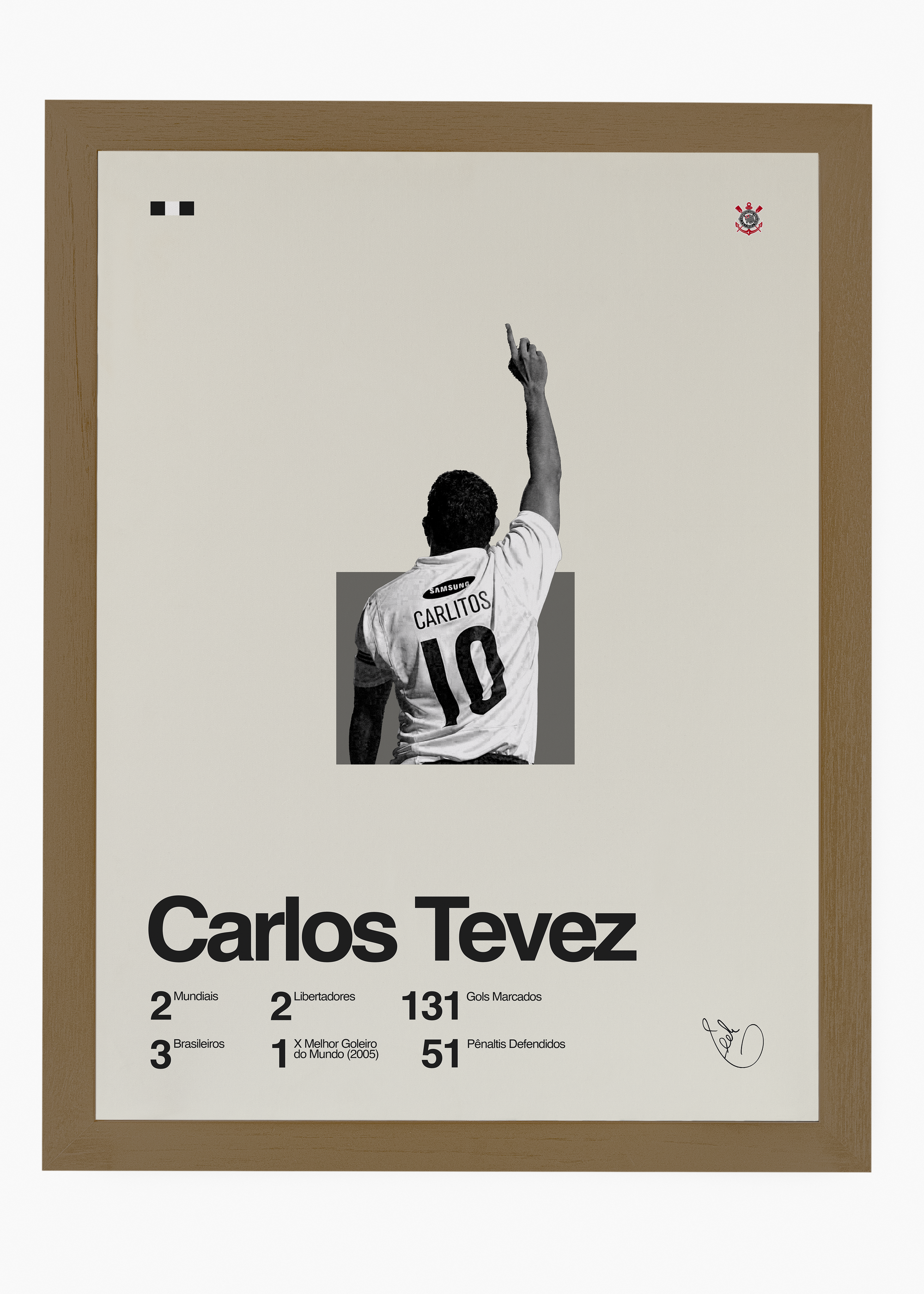 Quadro Carlos Tevez - 6