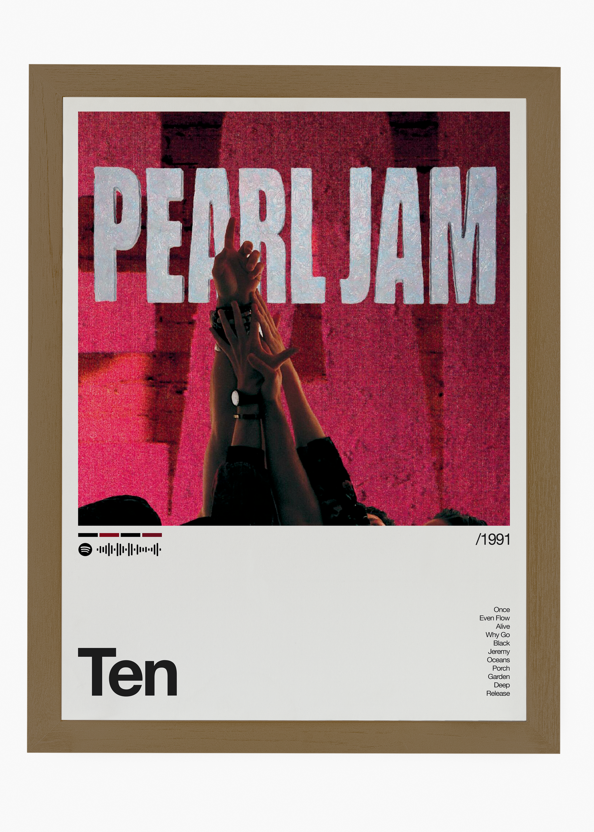 Quadro Pearl Jam Ten II - 6