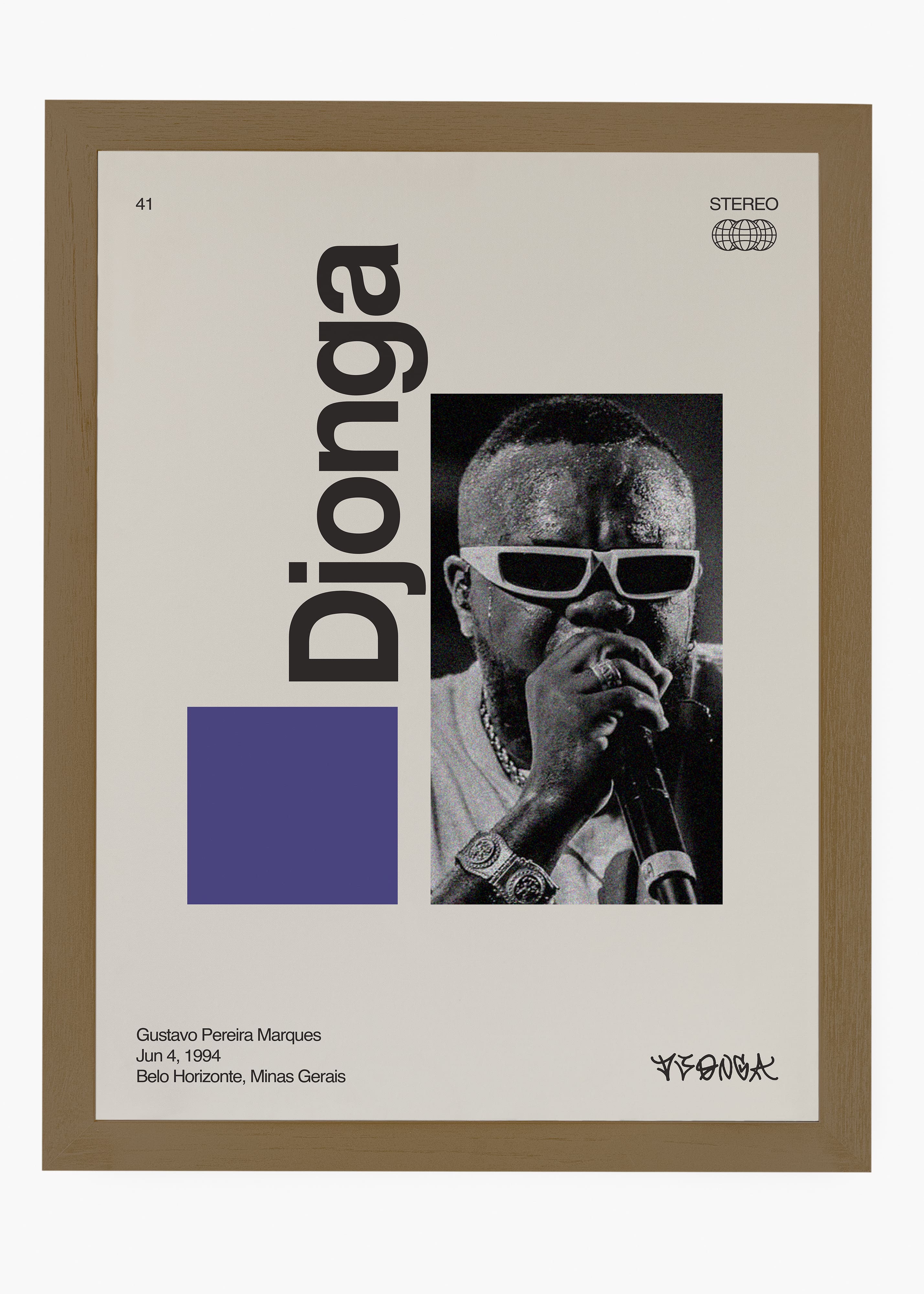 Quadro Signature Djonga