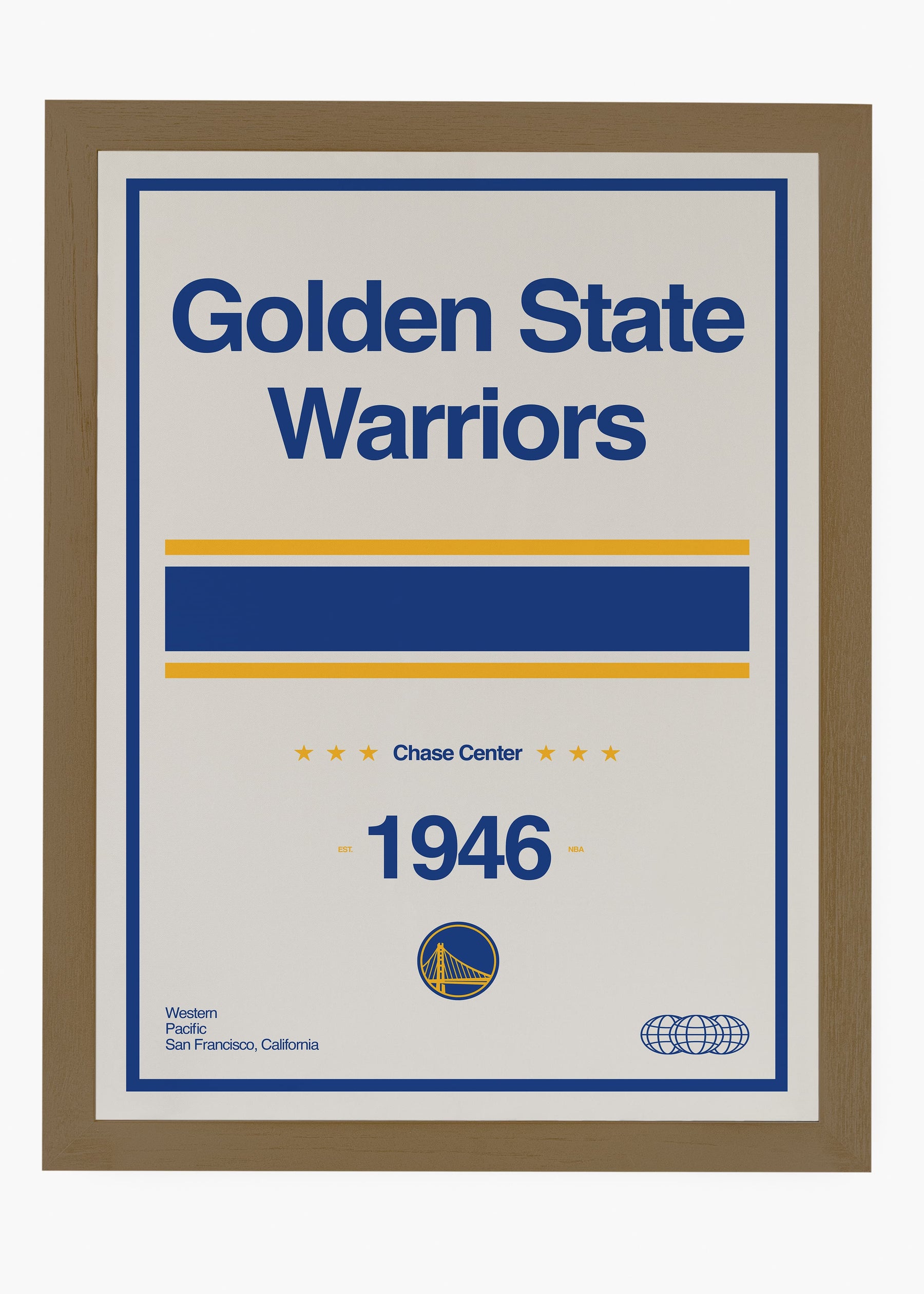 Quadro NBA Golden State Warriors