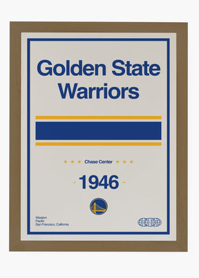 Quadro NBA Golden State Warriors