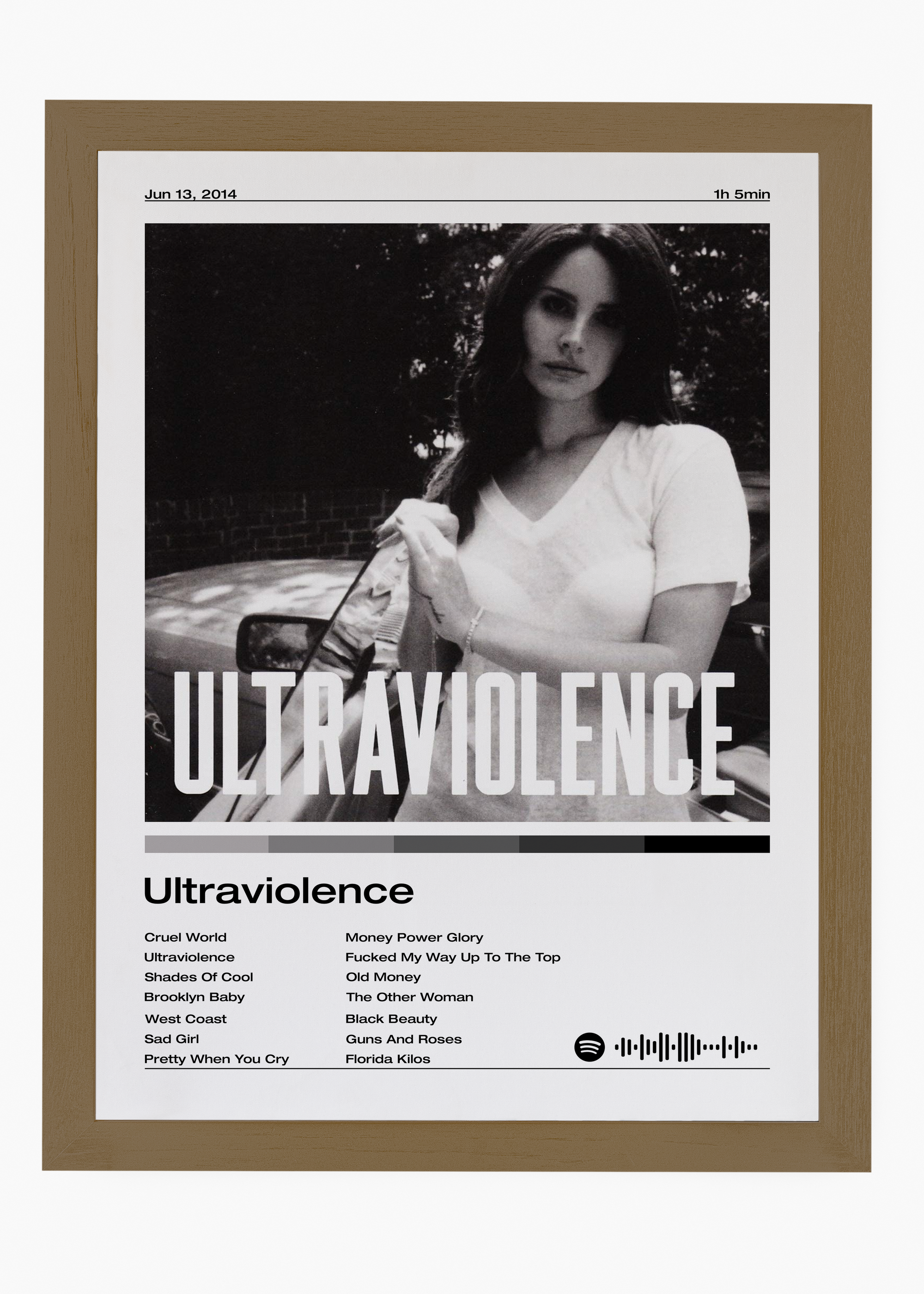 Quadro Lana Del Rey Ultraviolence - 6