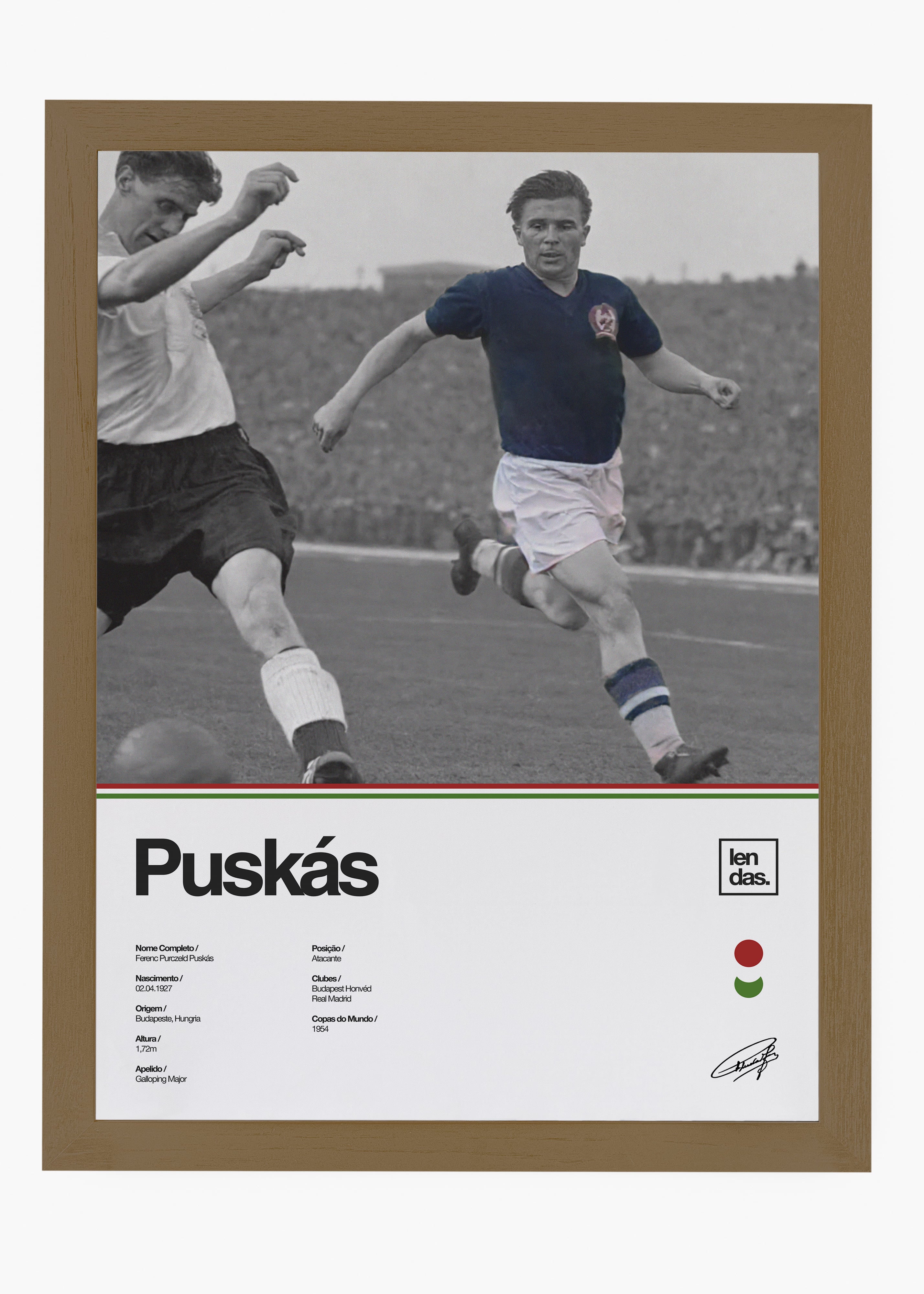 Quadro Ferenc Puskas