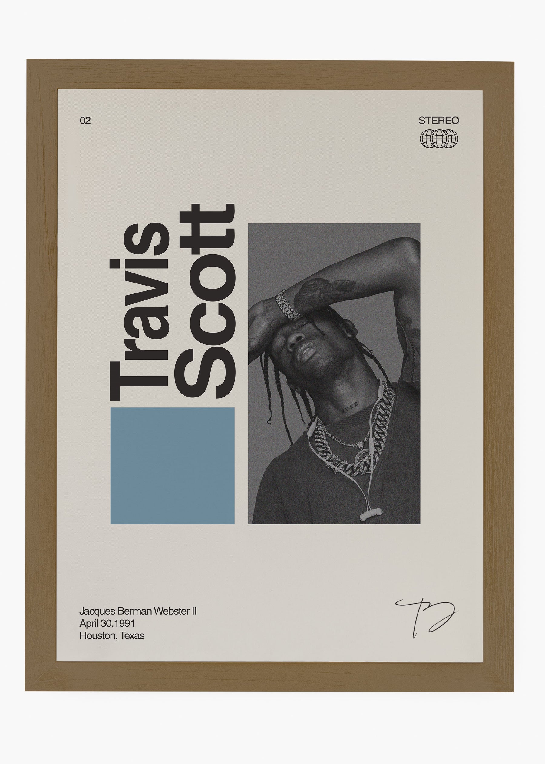 Quadro Signature Travis Scott