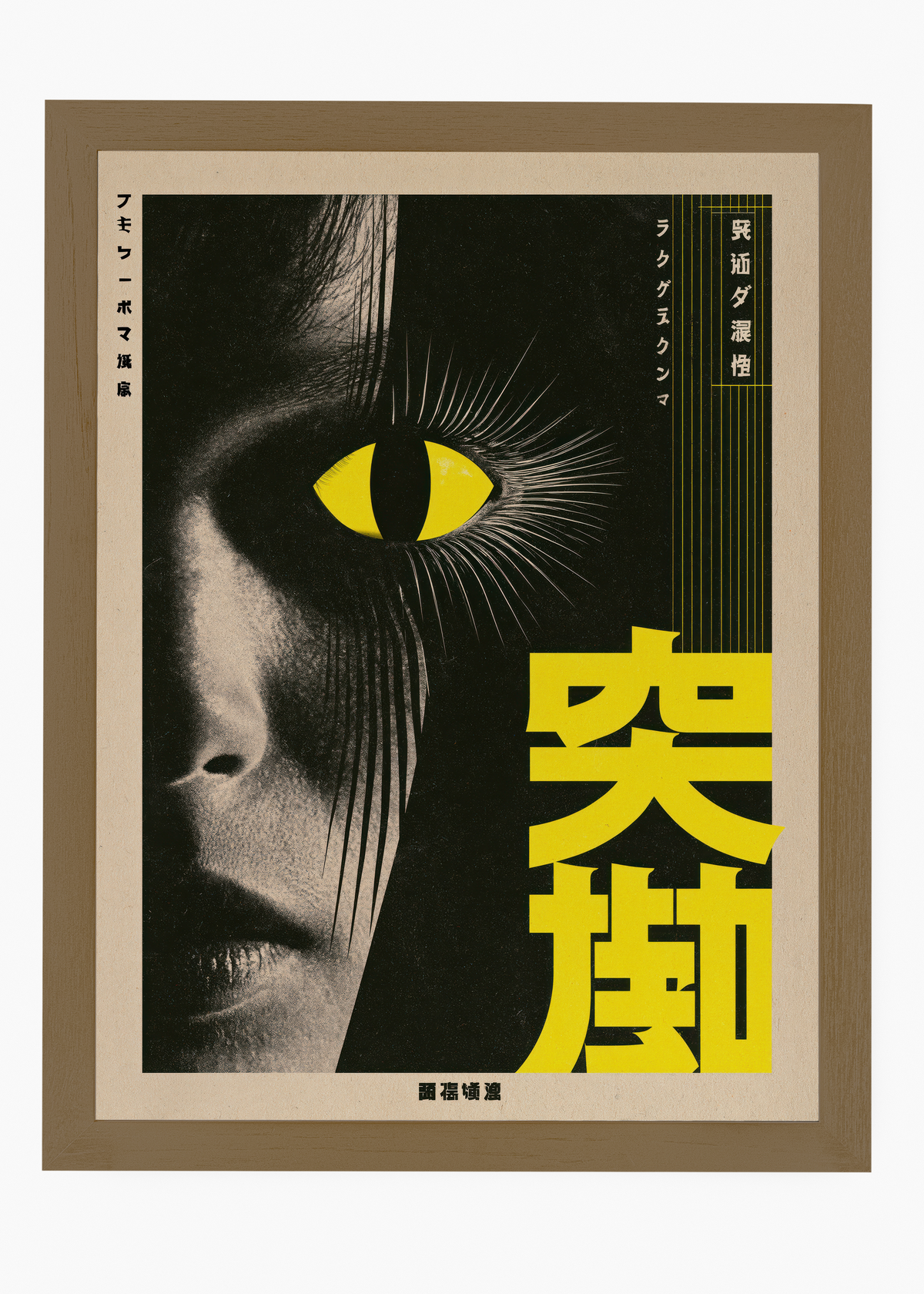 Quadro Japonês Olho de Gato - 6