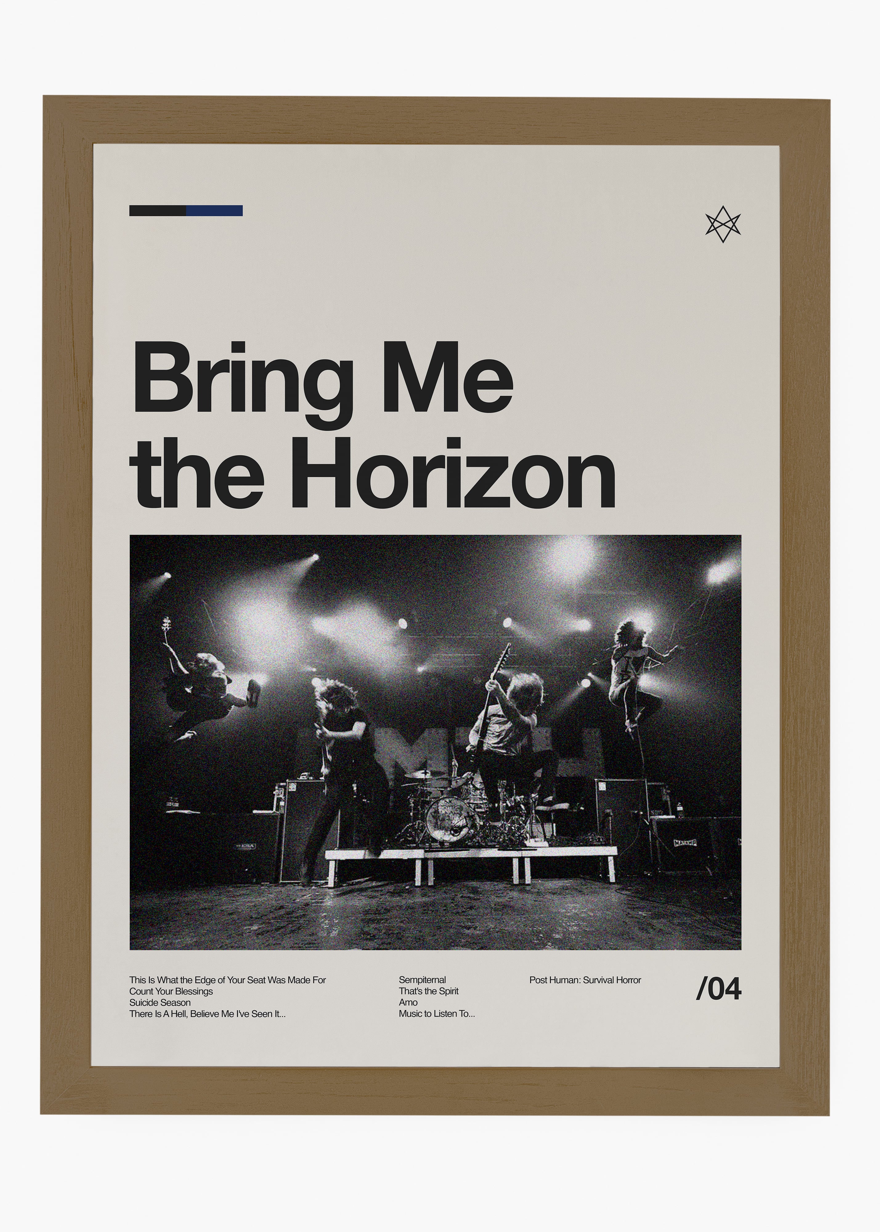 Quadro Banda Bring Me The Horizon