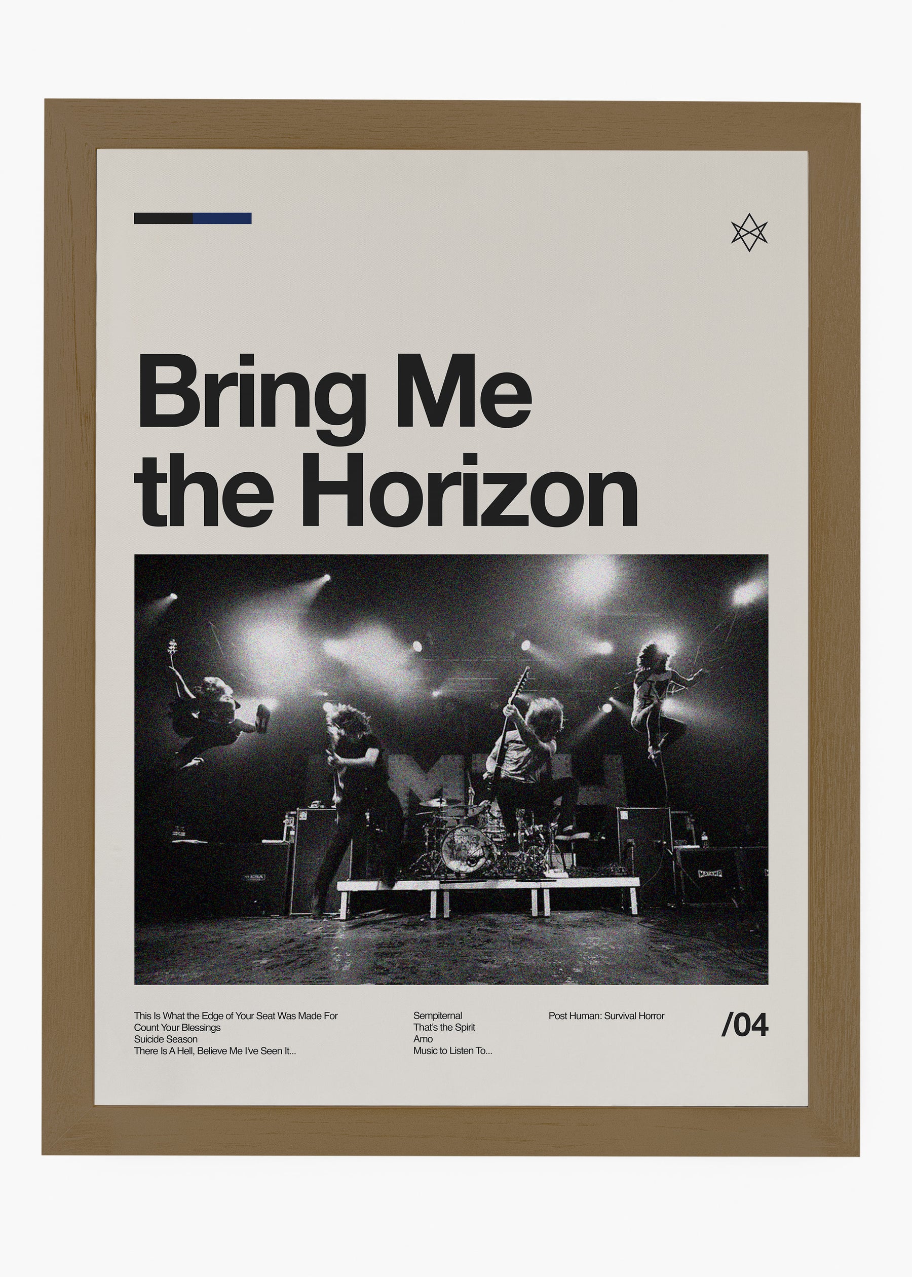 Quadro Bring Me The Horizon Banda