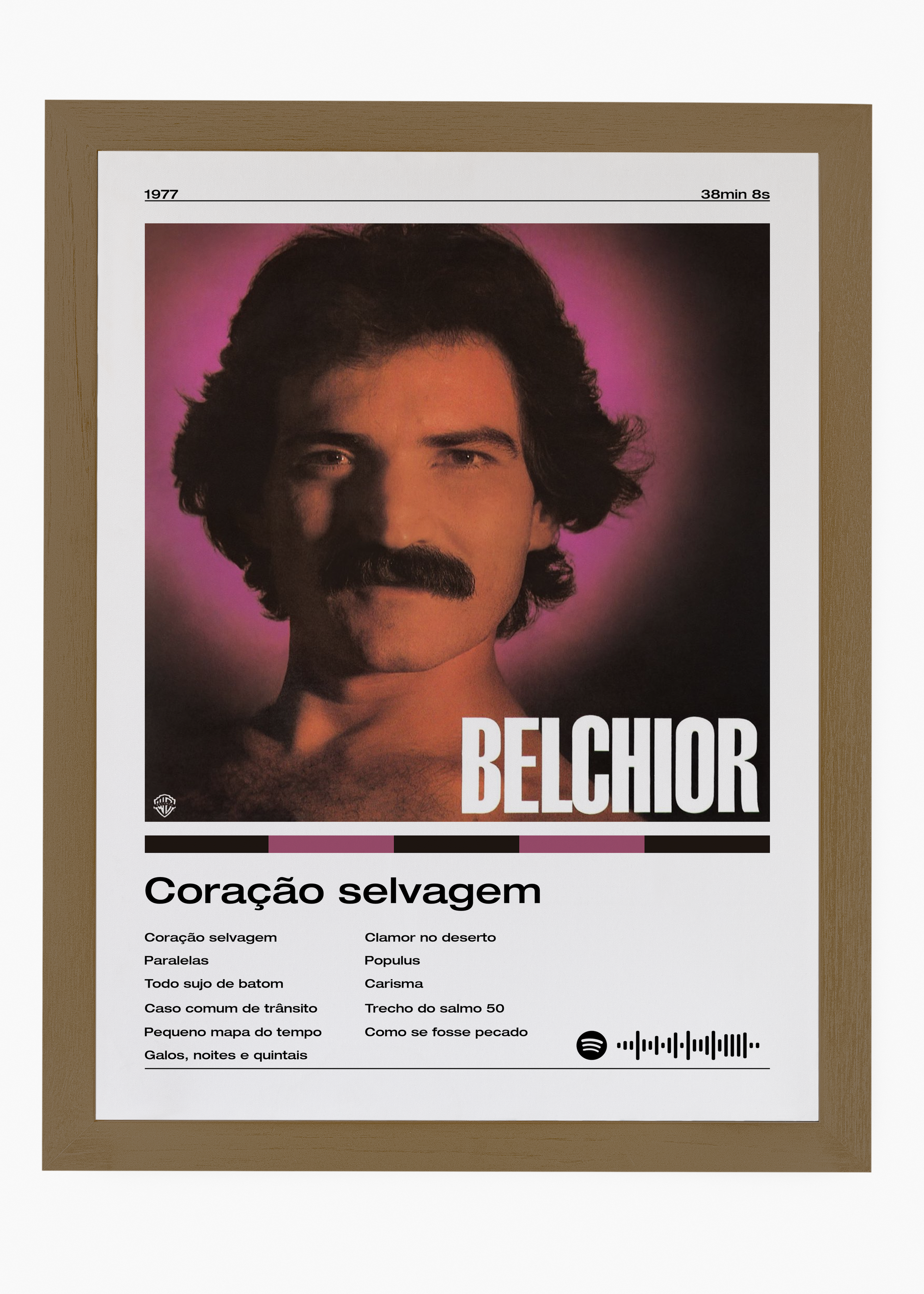 Quadro Belchior Coração selvagem - 6