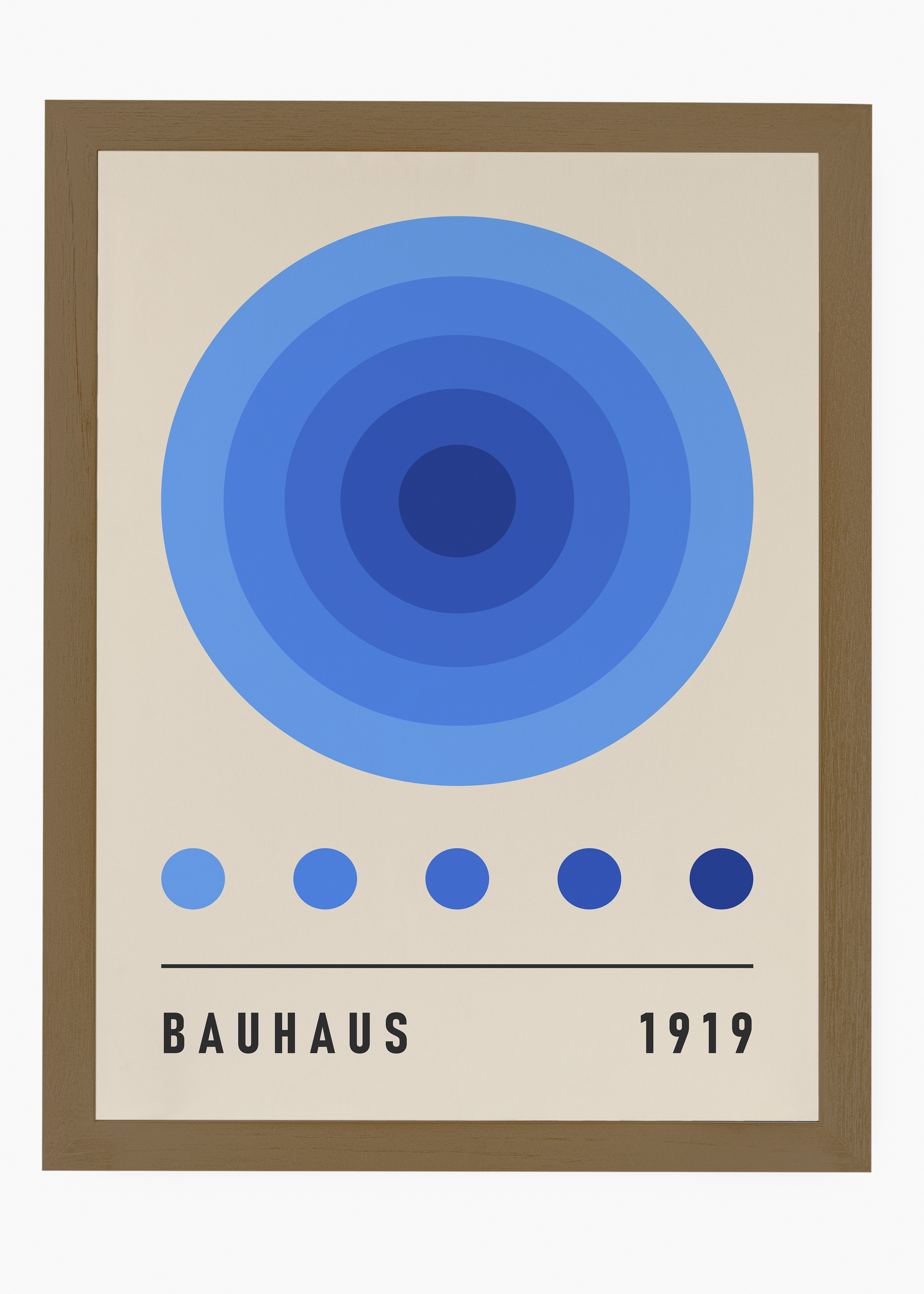 Quadro Bauhaus Circles II - 6