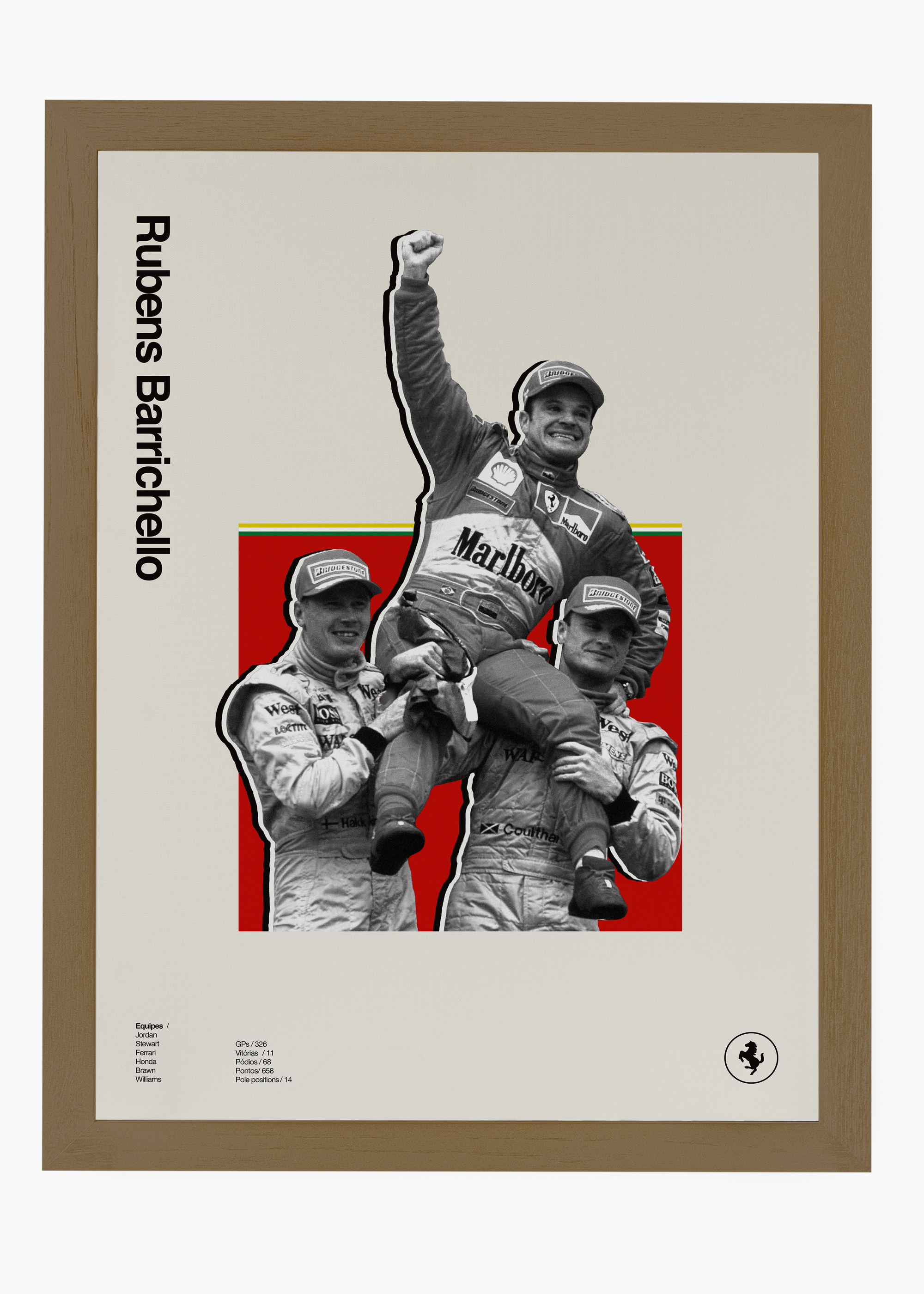 Quadro Rubens Barrichello - 6
