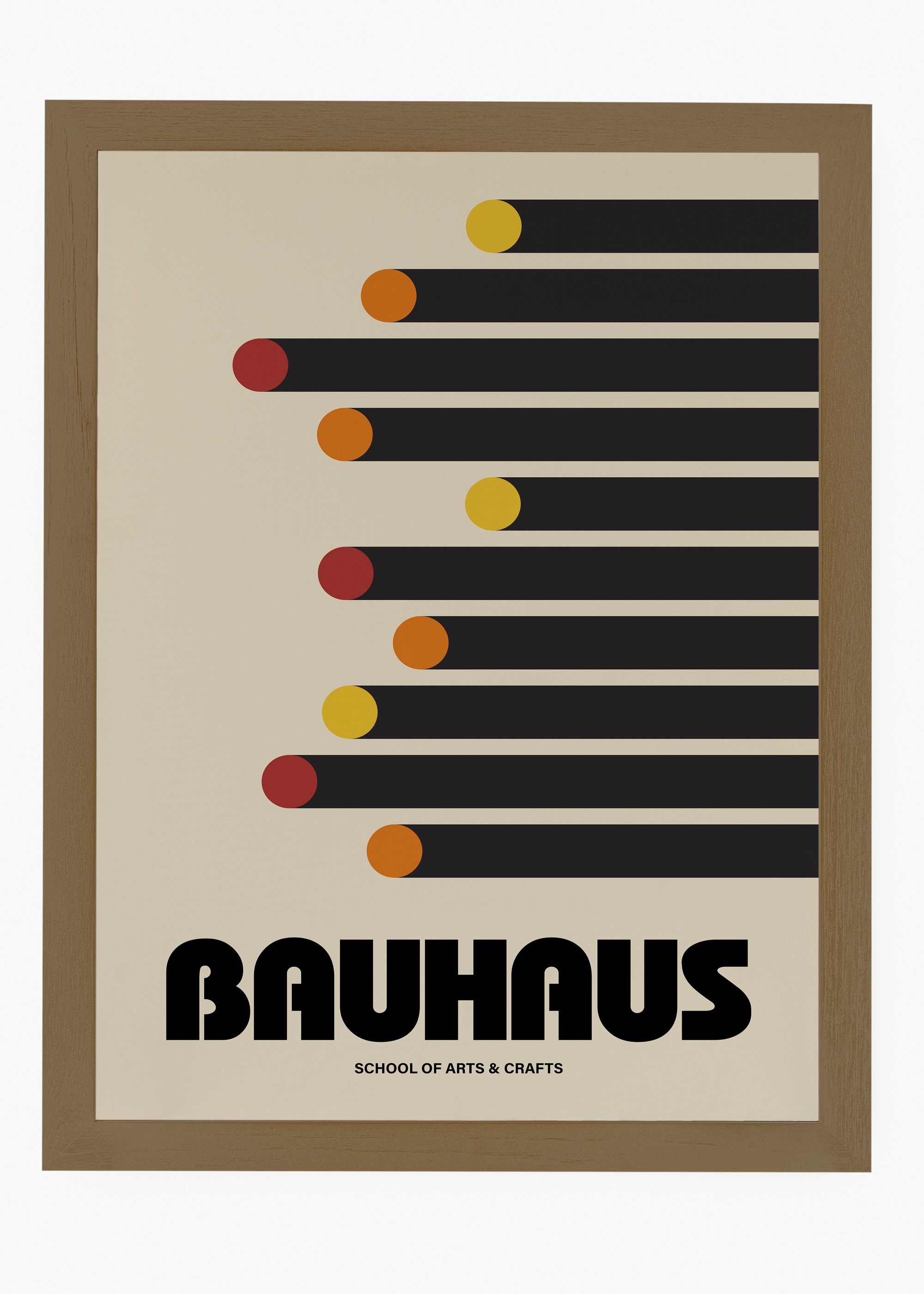 Quadro Bauhaus Symetry - 6