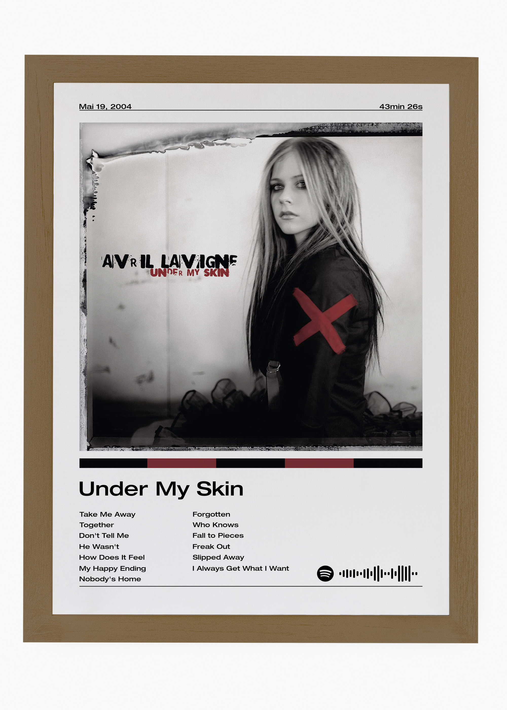Quadro Avril Lavigne Under My Skin - 6