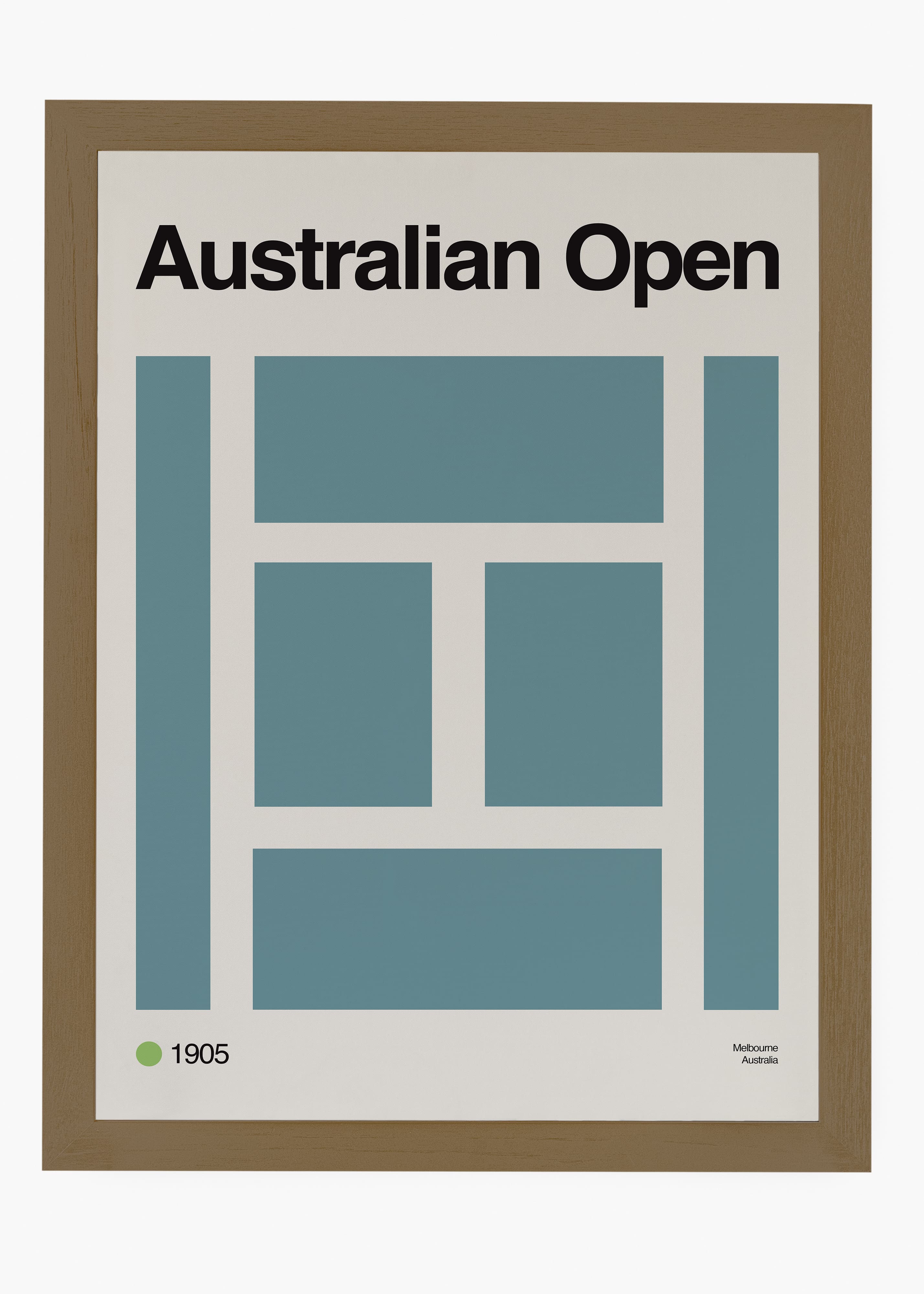 Quadro Tênis Australian Open