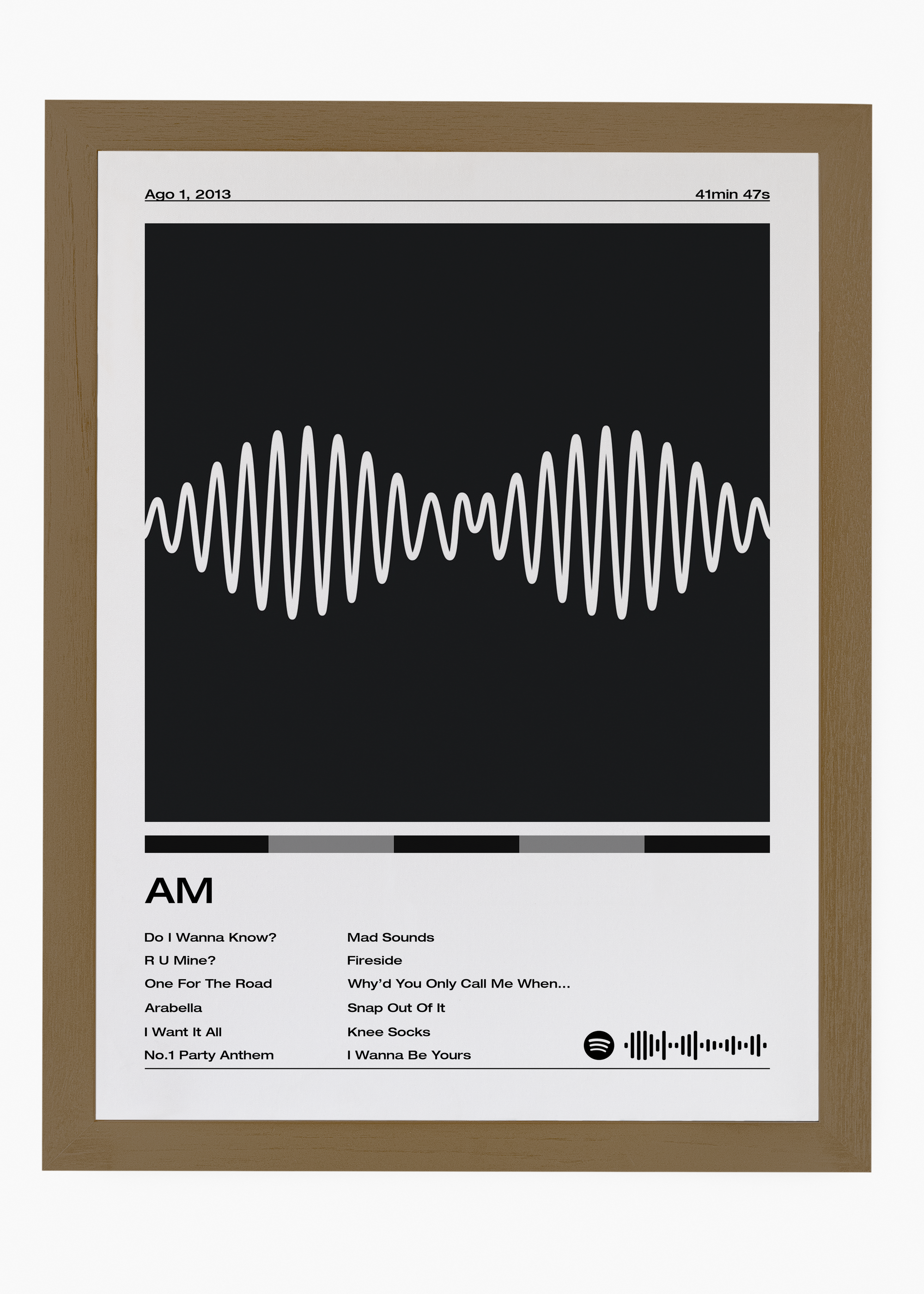Quadro Arctic Monkeys AM - 6