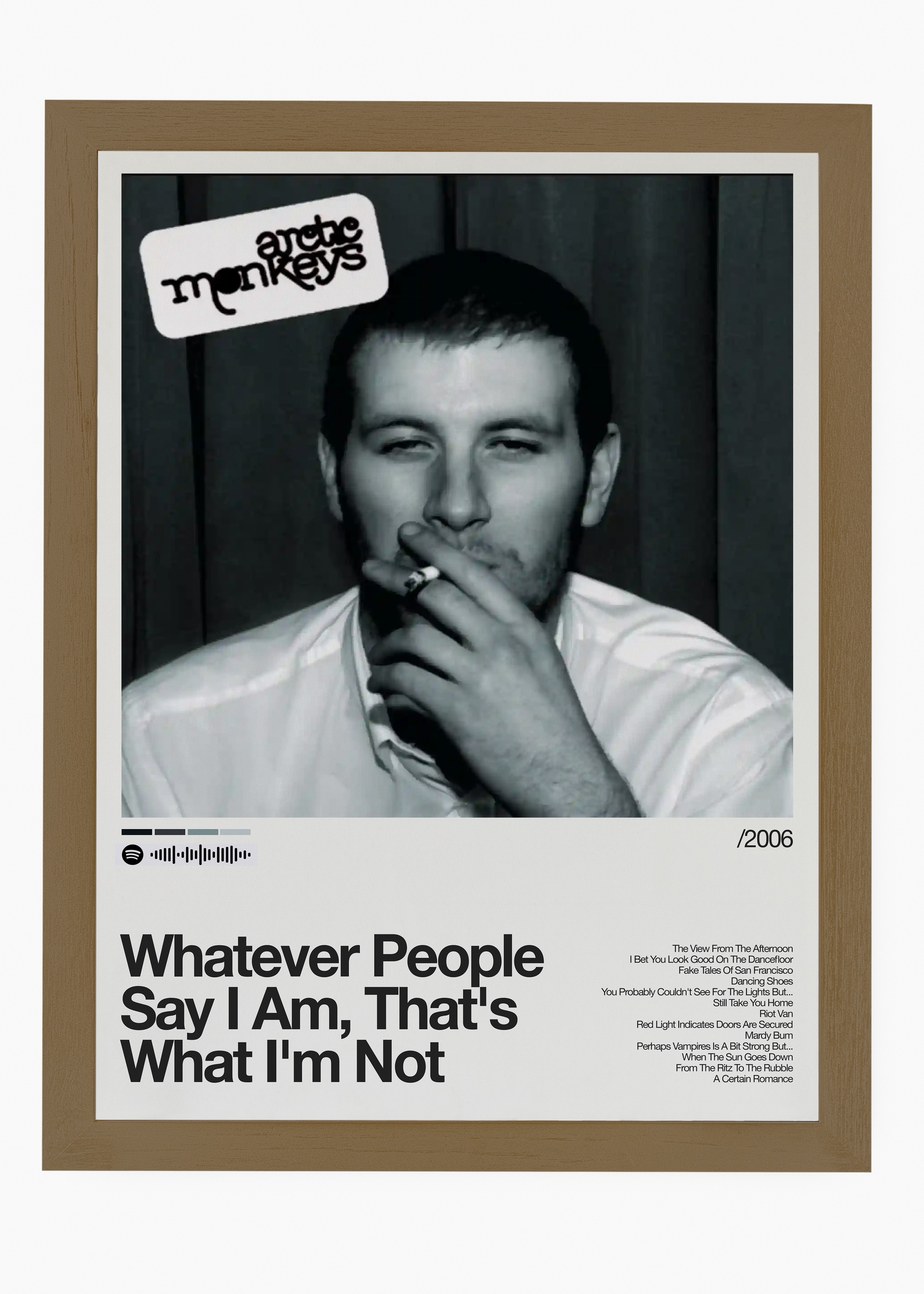Quadro Arctic Monkeys Whatever People Say I Am - 6