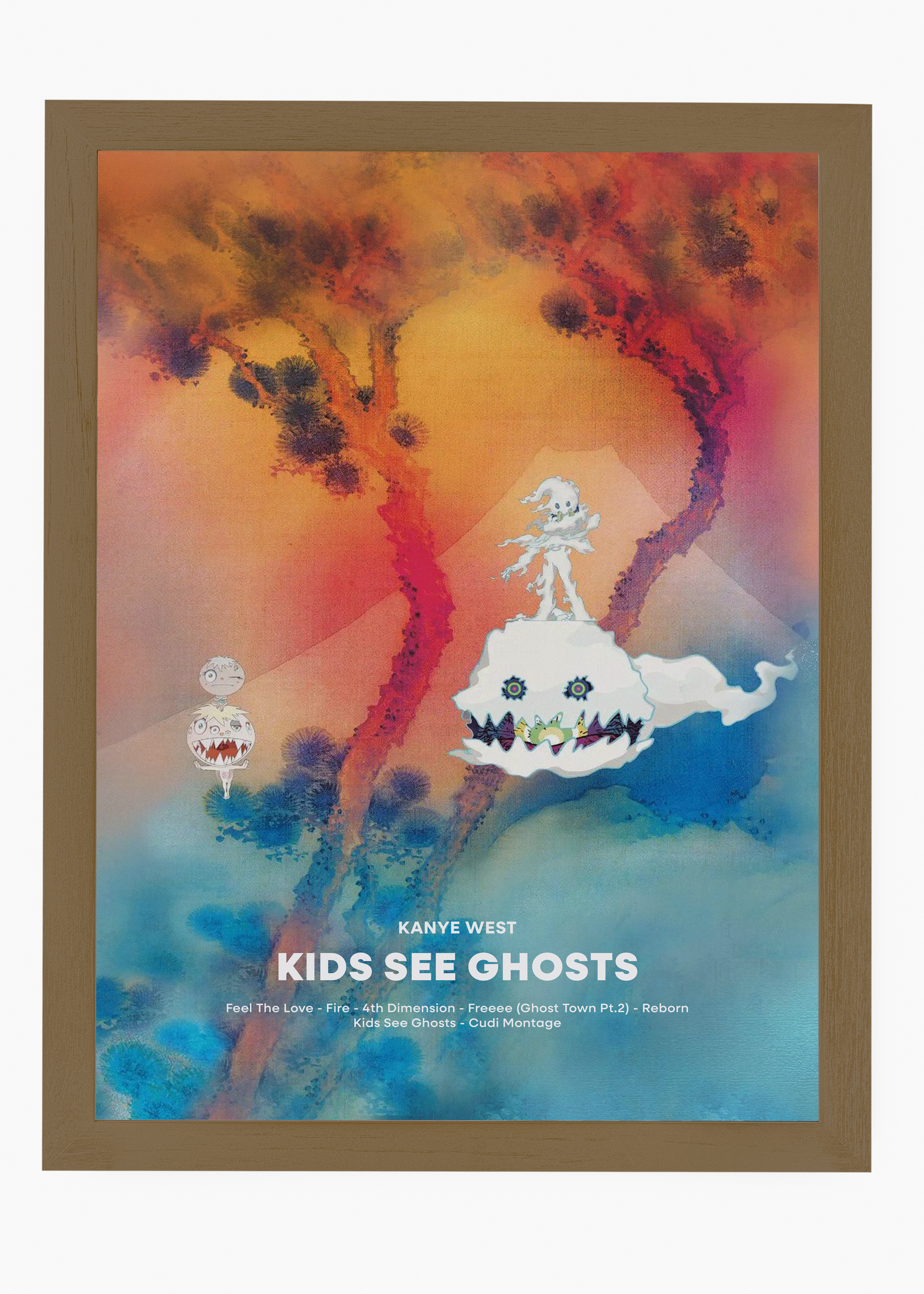 Quadro Kanye West Kids See Ghosts Capa - 6
