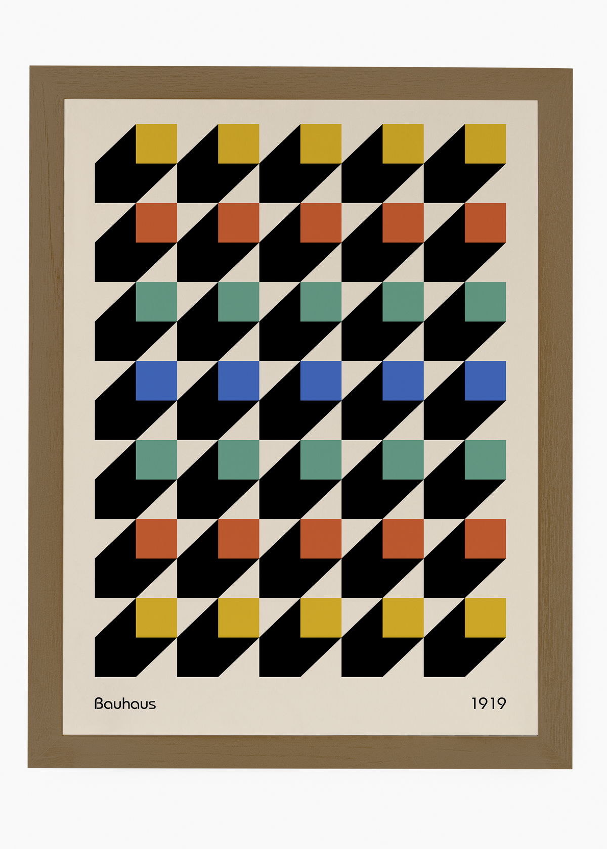 Quadro Bauhaus Color Grid - 6