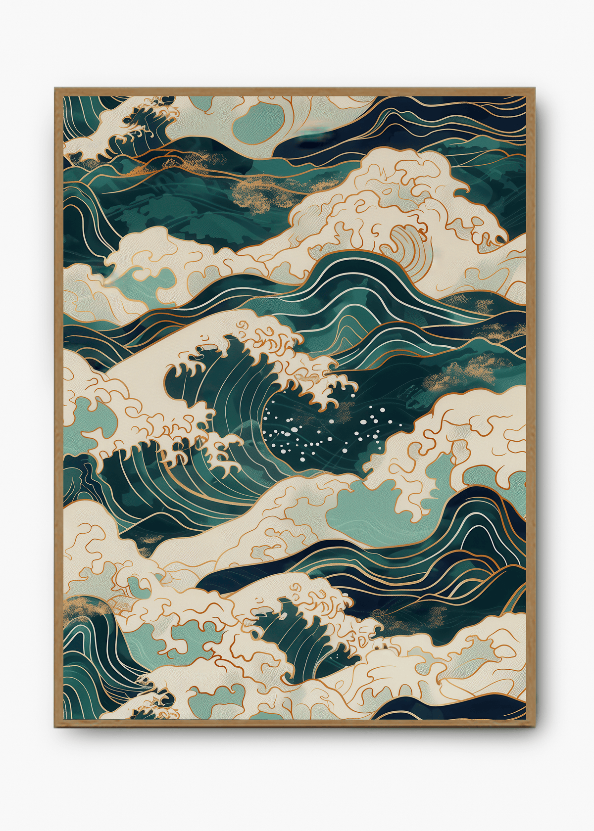 Quadro Japonês The Storm II