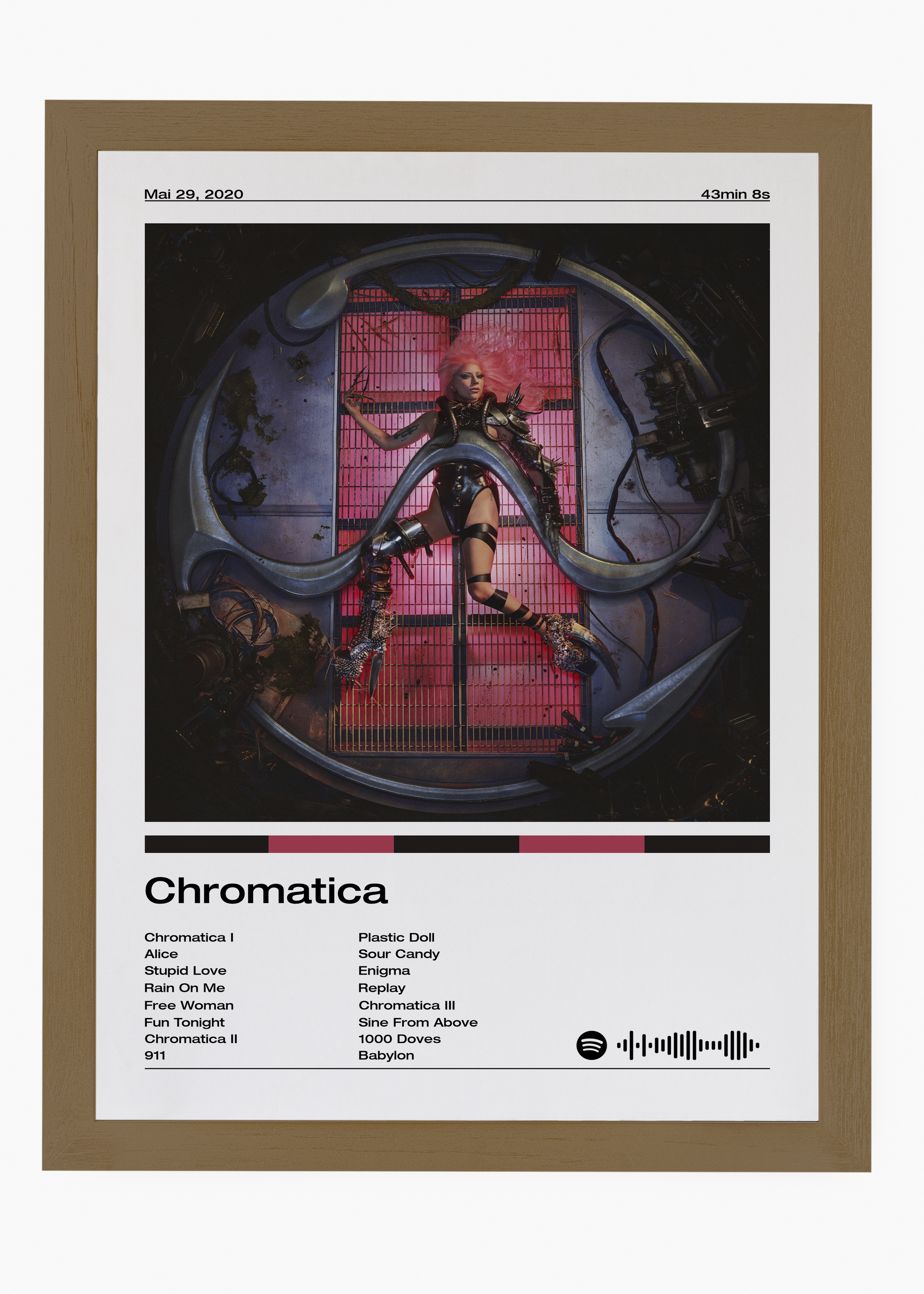 Quadro Lady Gaga Chromatica - 6